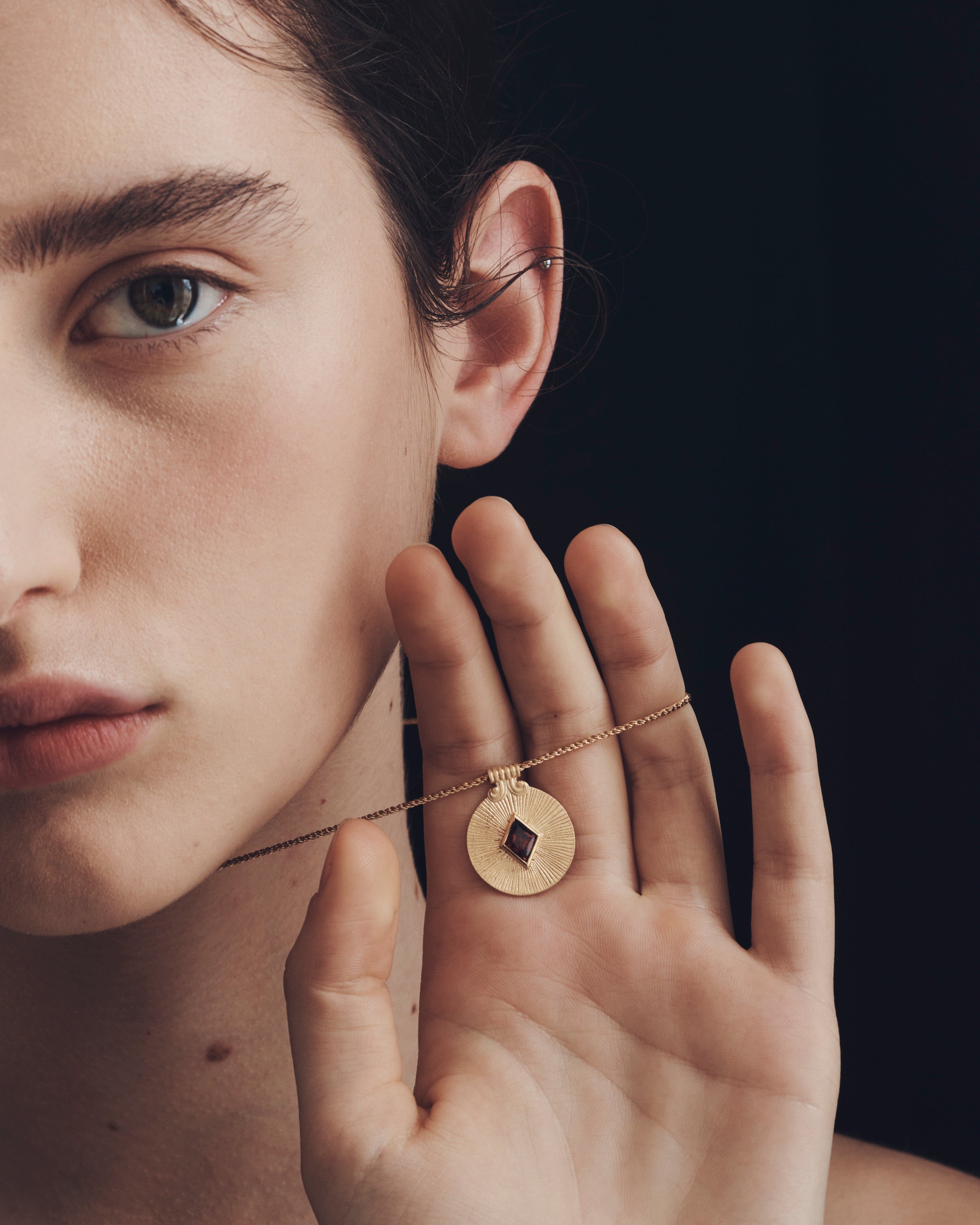 Sol Necklace Gold Vermeil