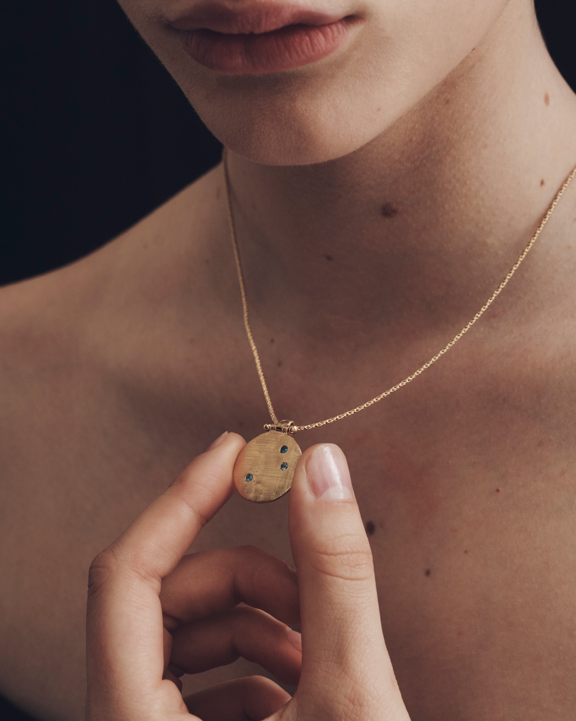 Agni Necklace Gold Vermeil