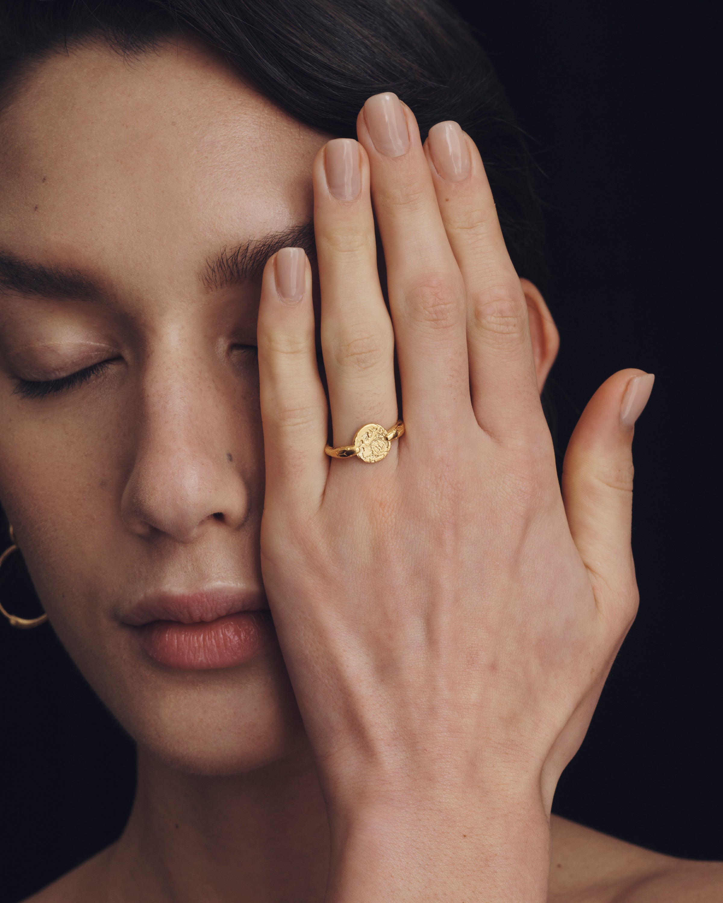 Aria Ring Gold Vermeil