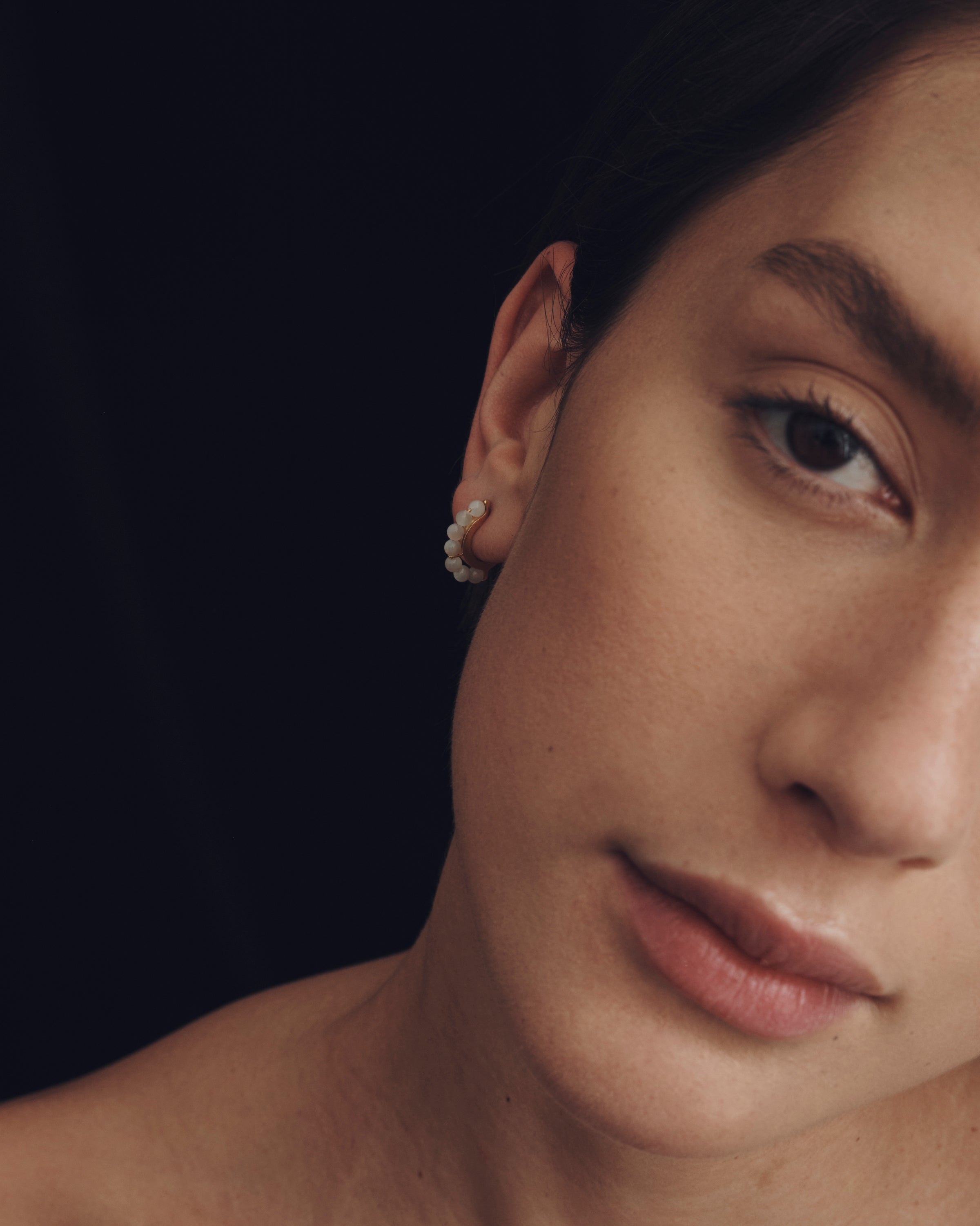 Ines Earrings Gold Vermeil