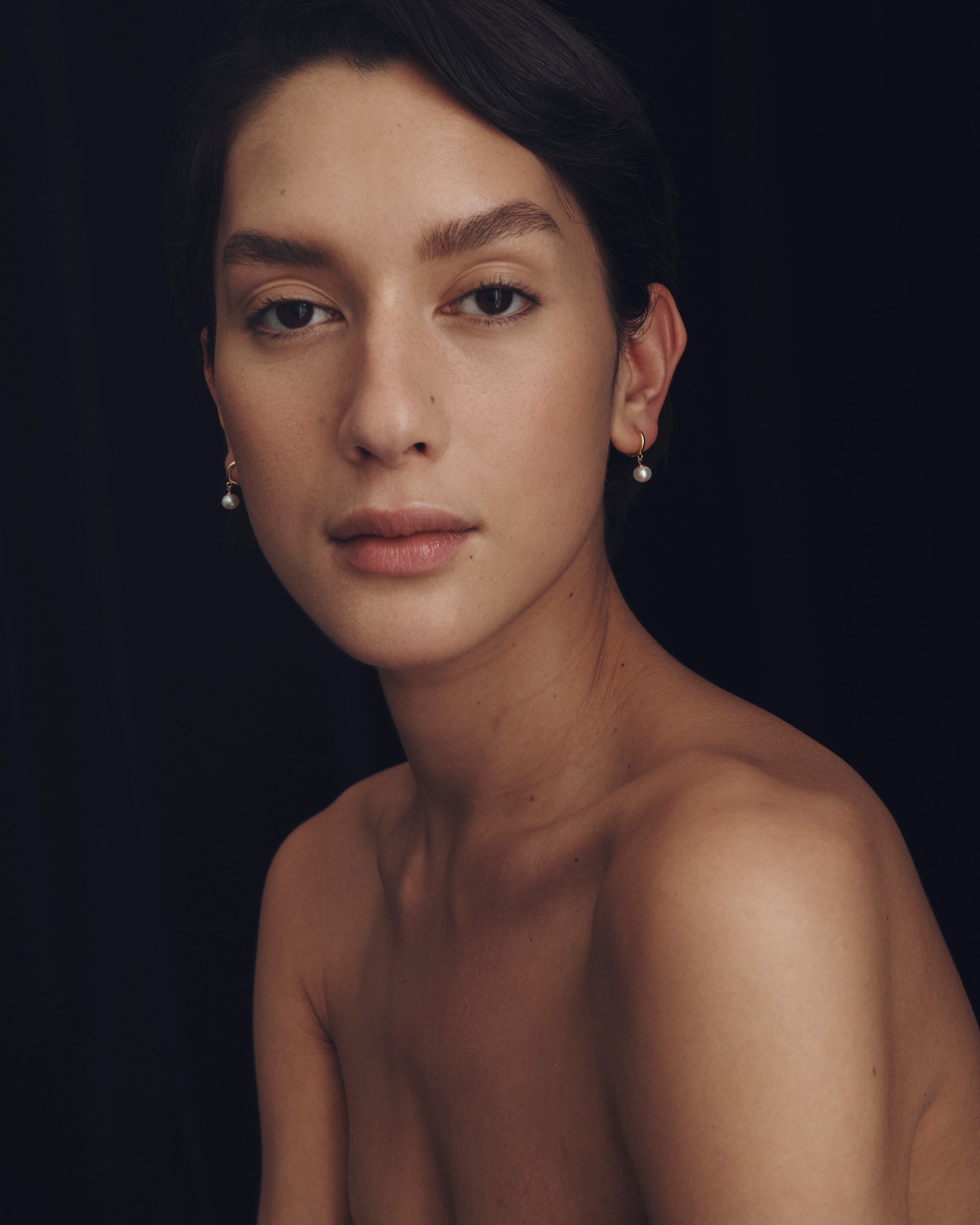 Alba Earrings Gold Vermeil