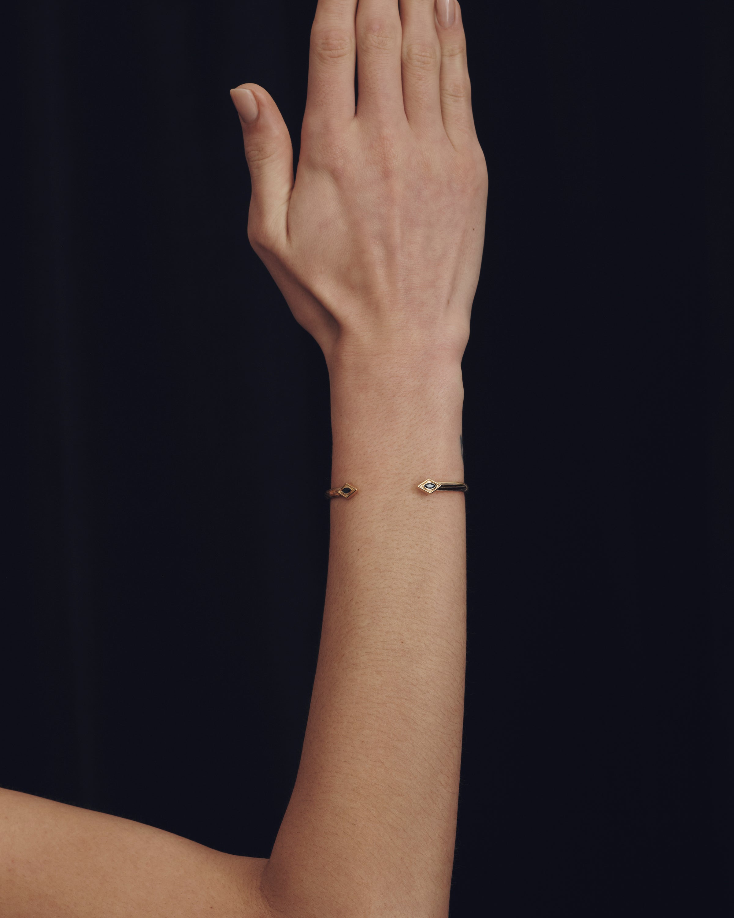 Nazar Cuff Gold Vermeil