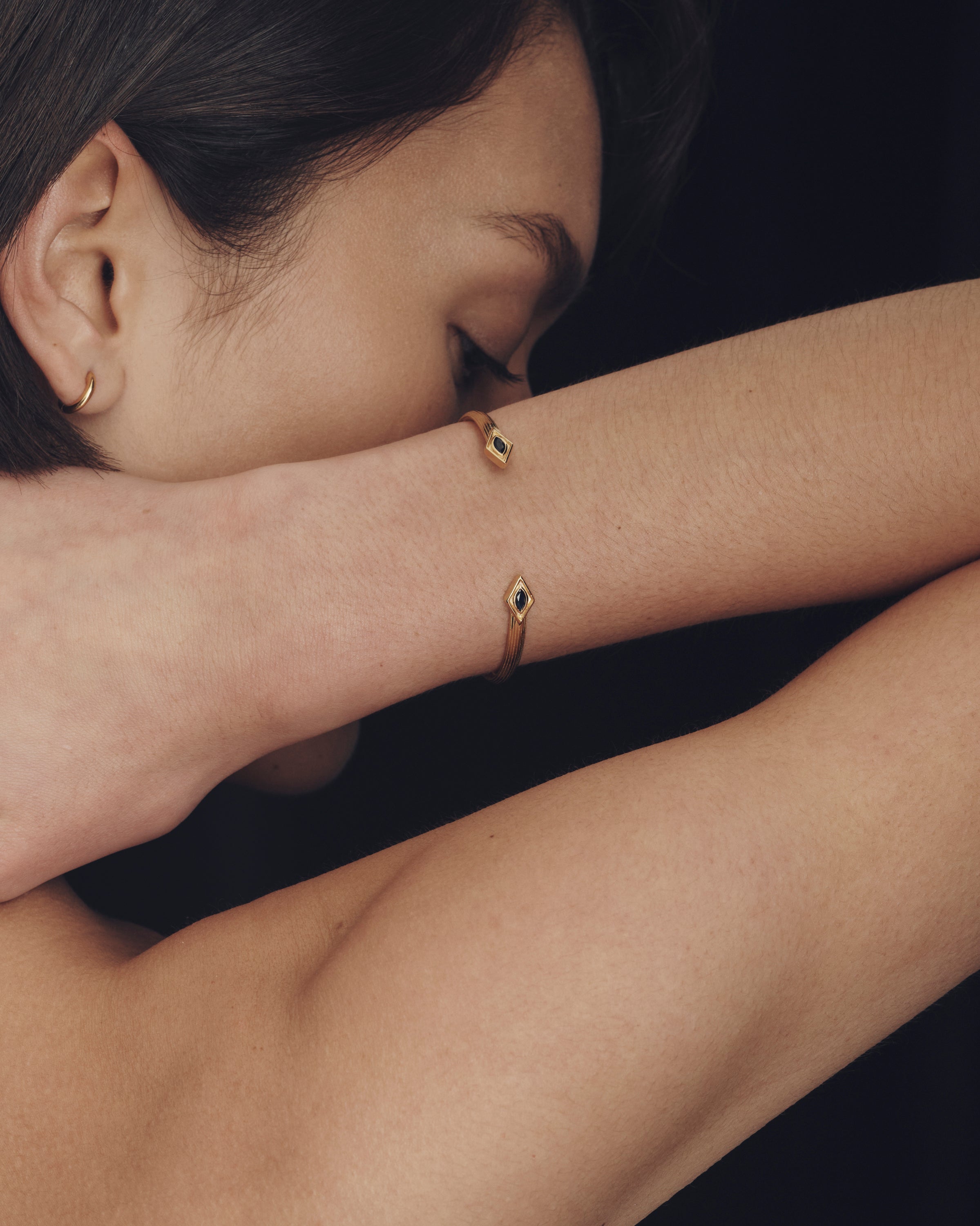 Nazar Cuff Gold Vermeil