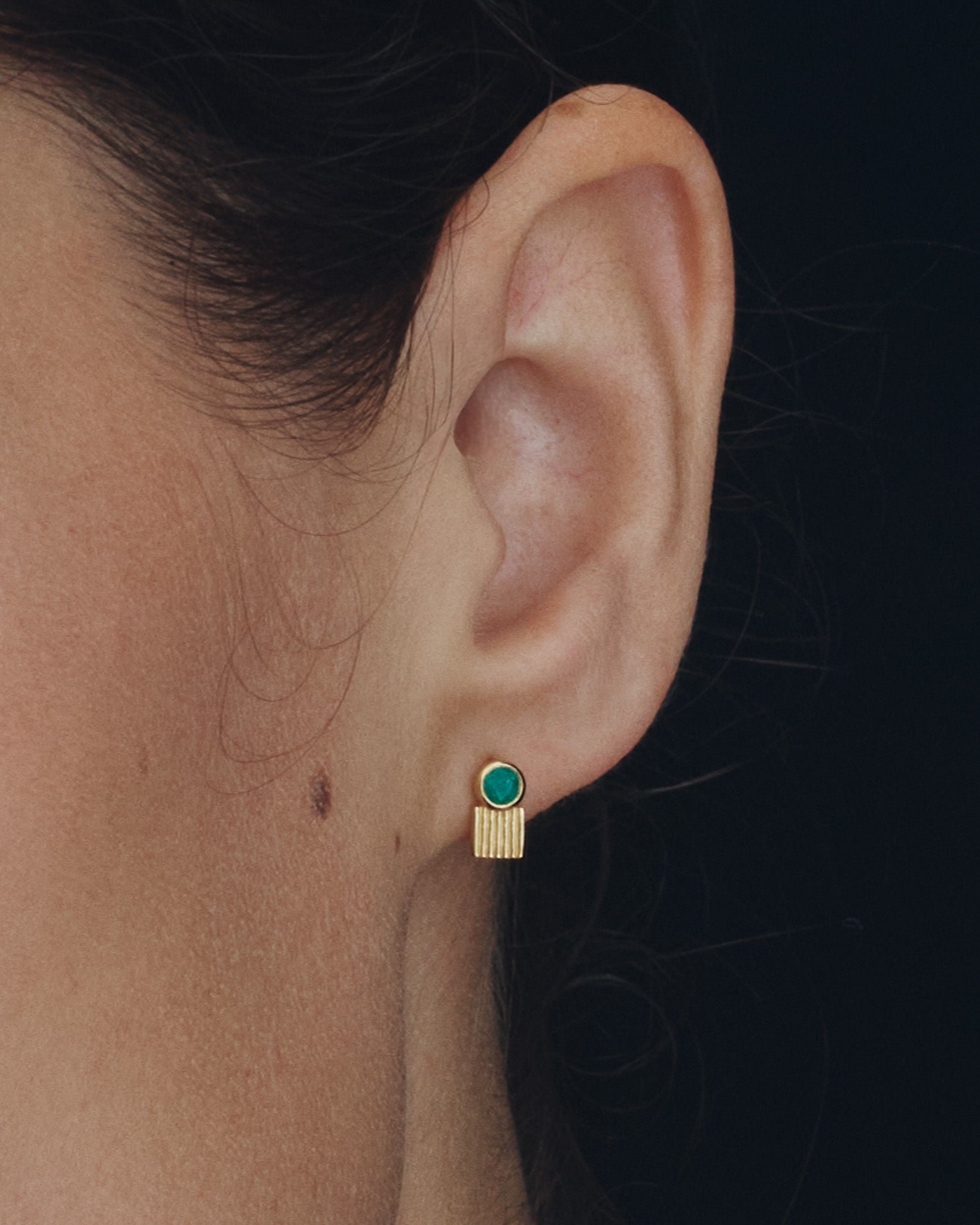 Cindi Studs Gold Vermeil