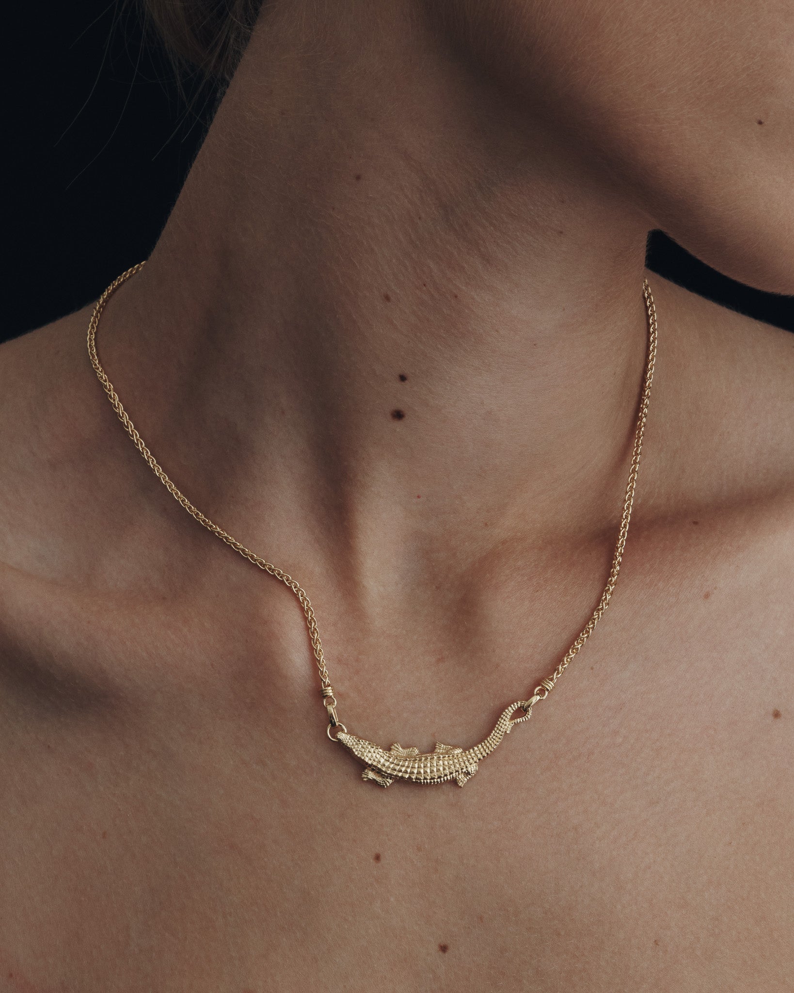 Bask Necklace Gold Vermeil