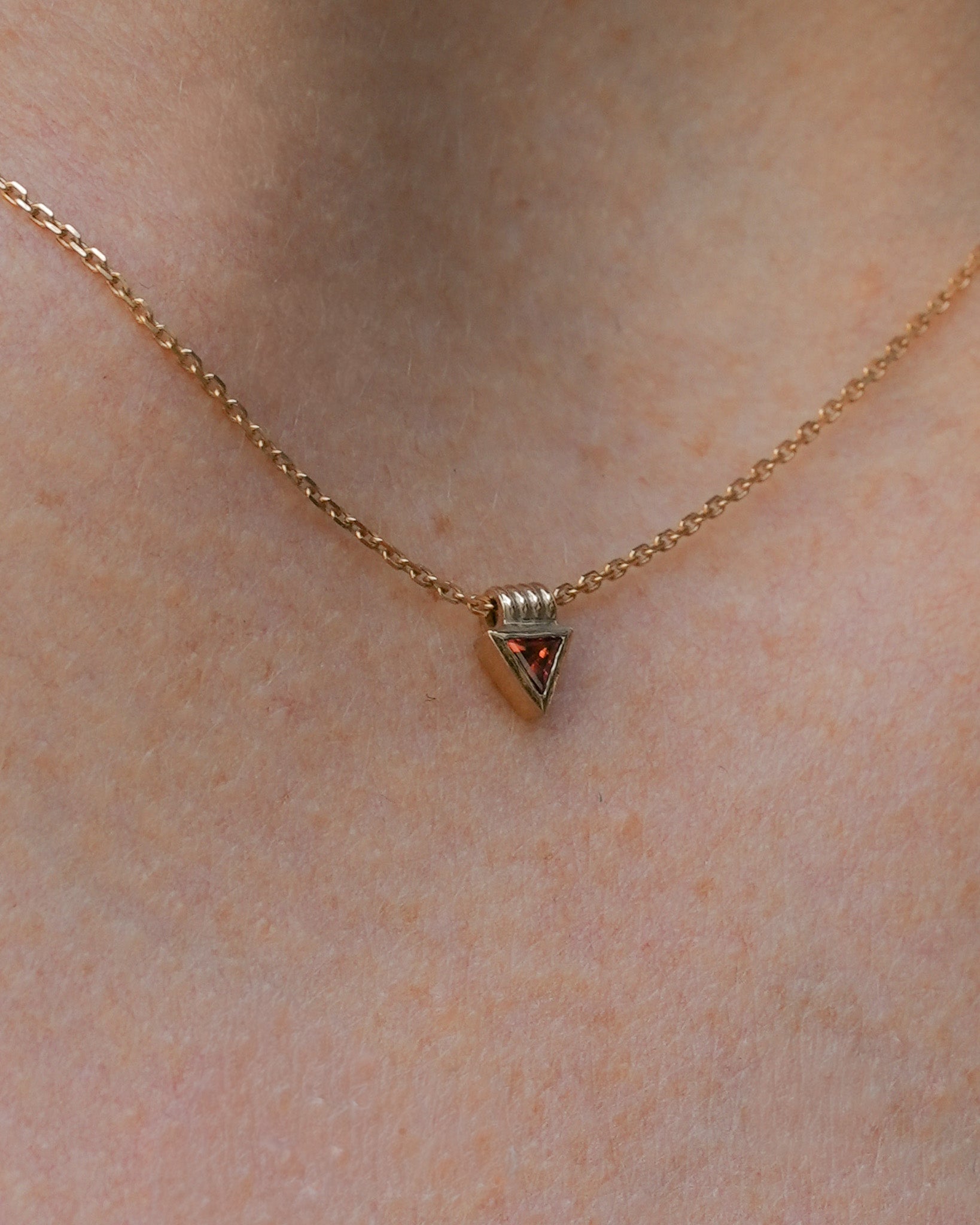 Chalice Necklace Solid Gold