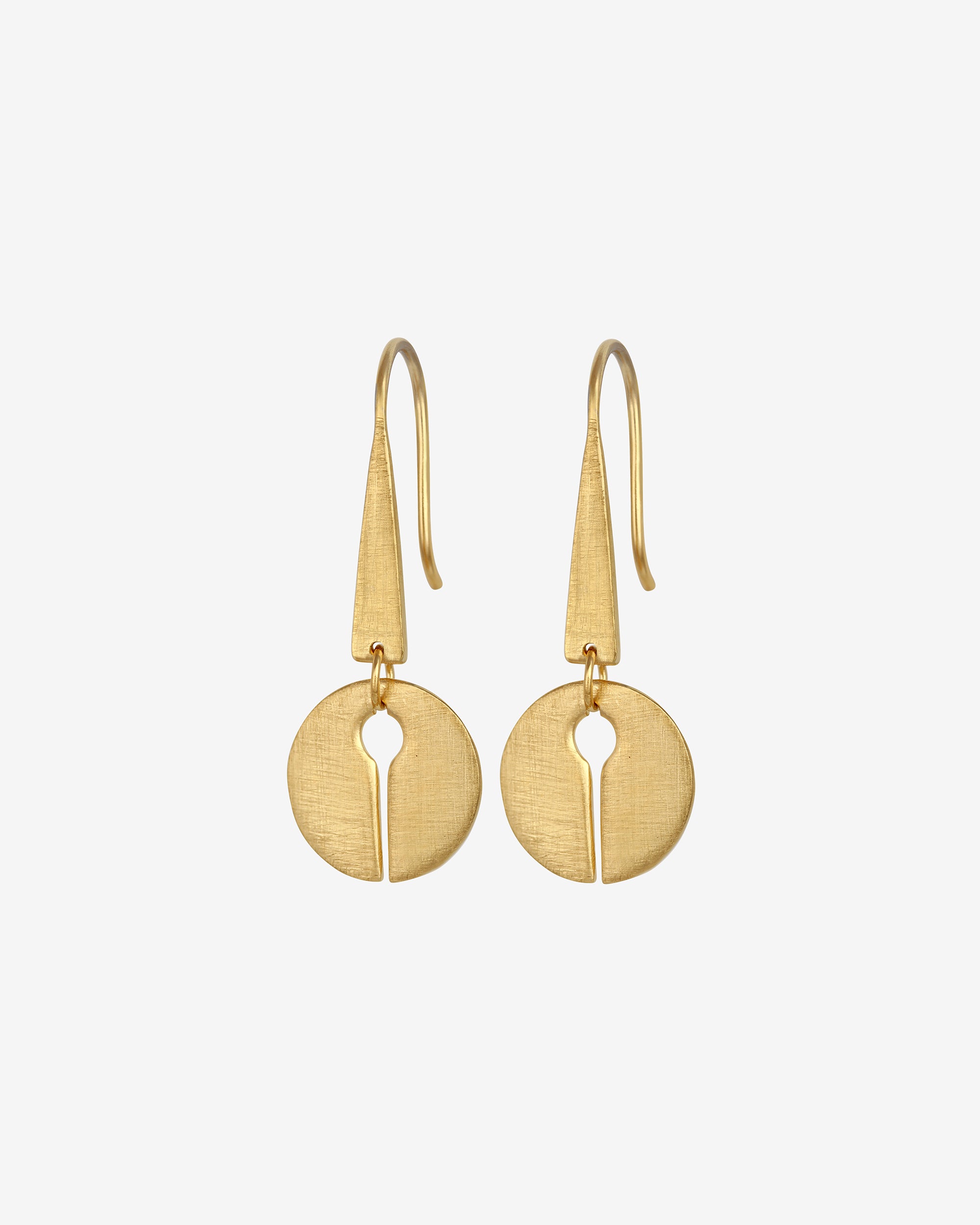 Aegina Earrings Gold Vermeil