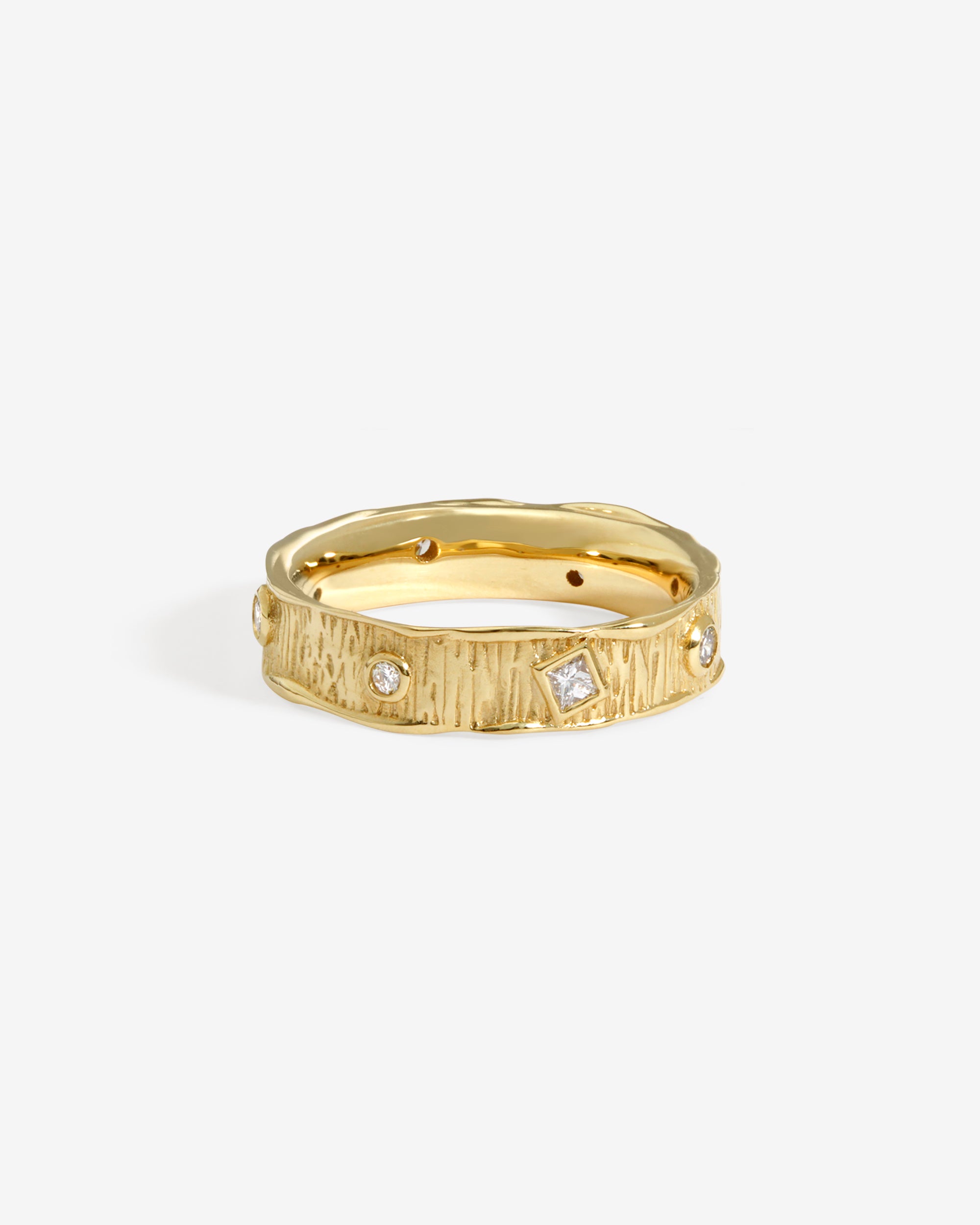 Aion Ring Diamond Solid Gold