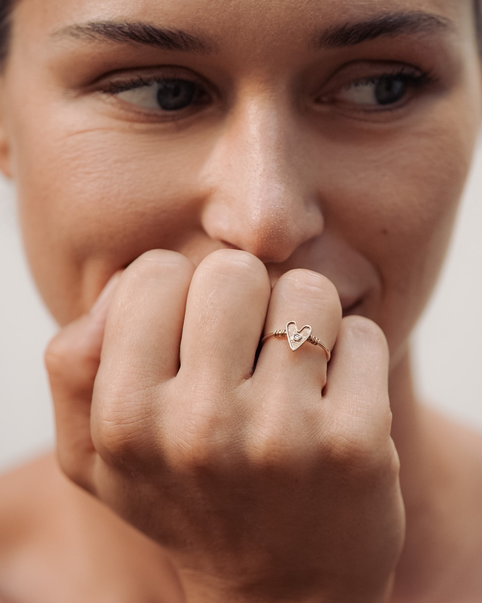 Amore Ring Diamond Solid Gold