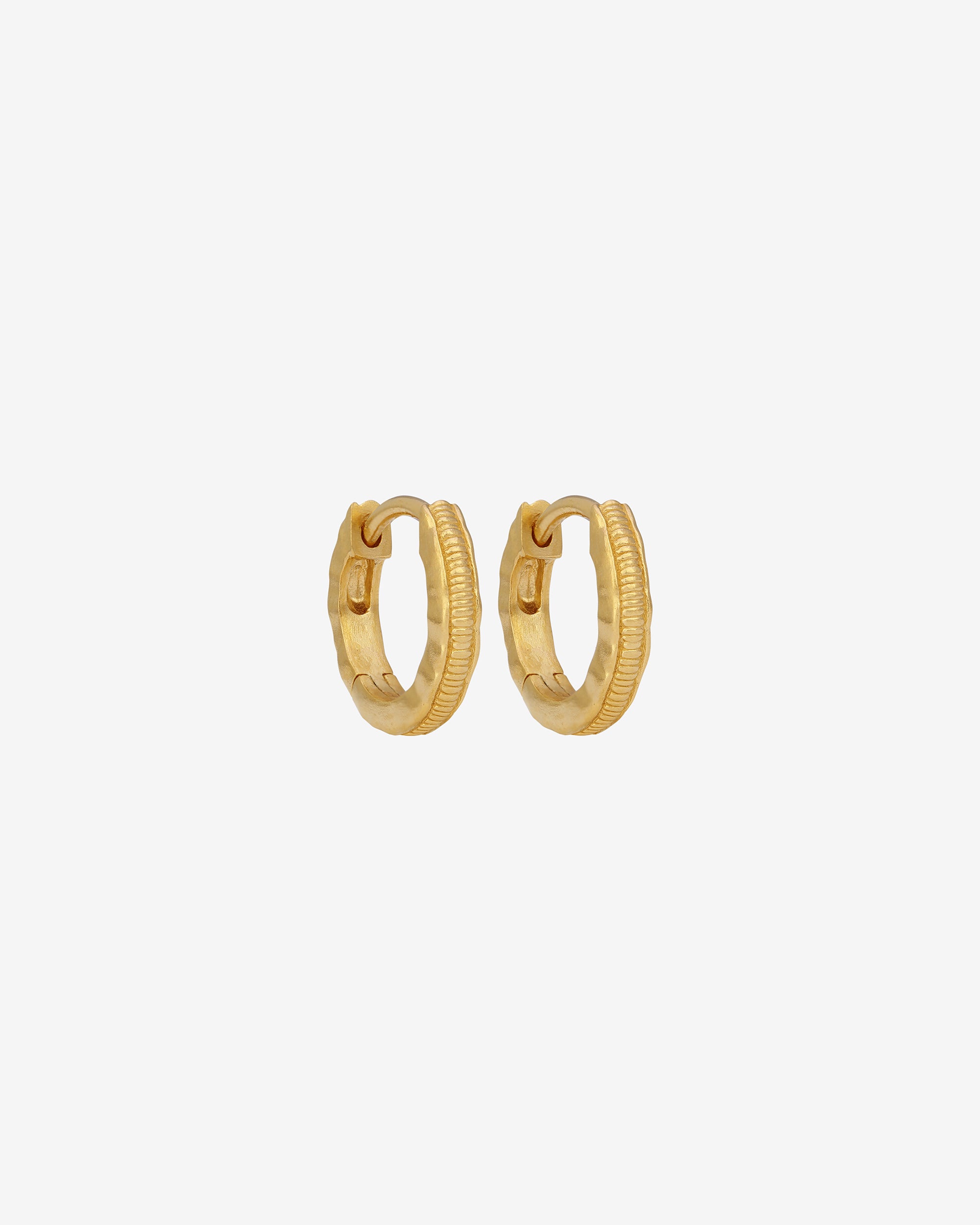 Arete Huggies Gold Vermeil