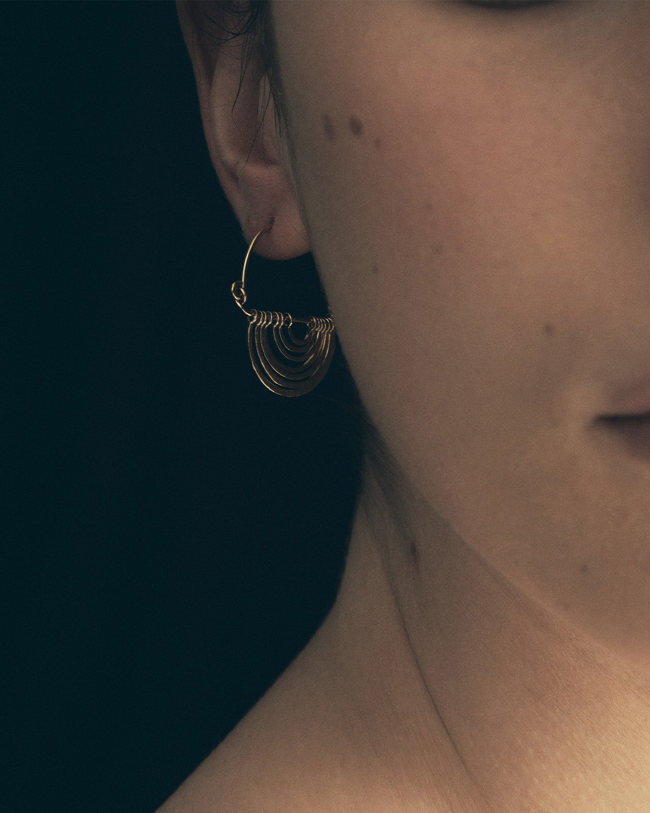 Baye Earrings Gold Vermeil