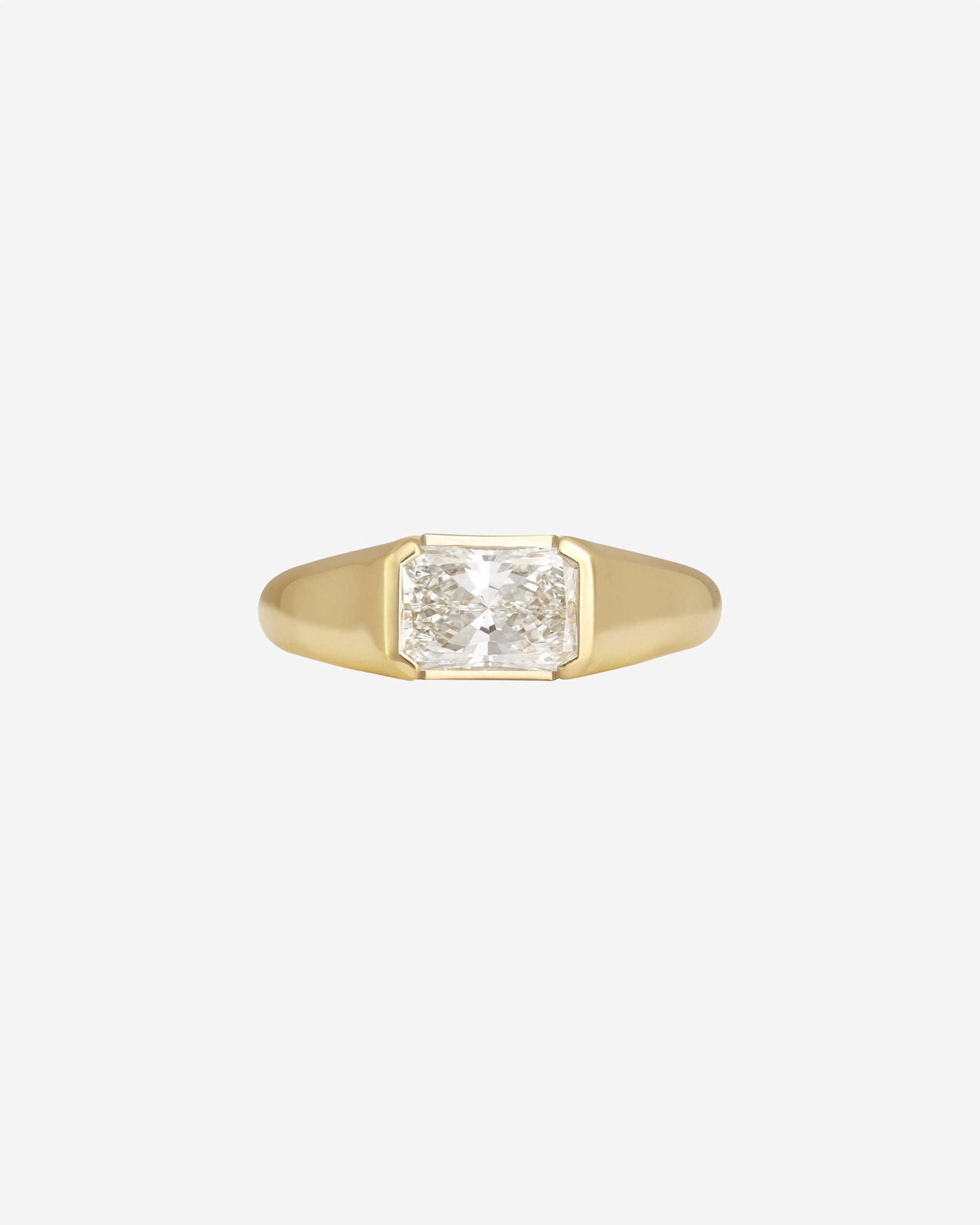 Lucca Ring Natural Diamond Solid Gold