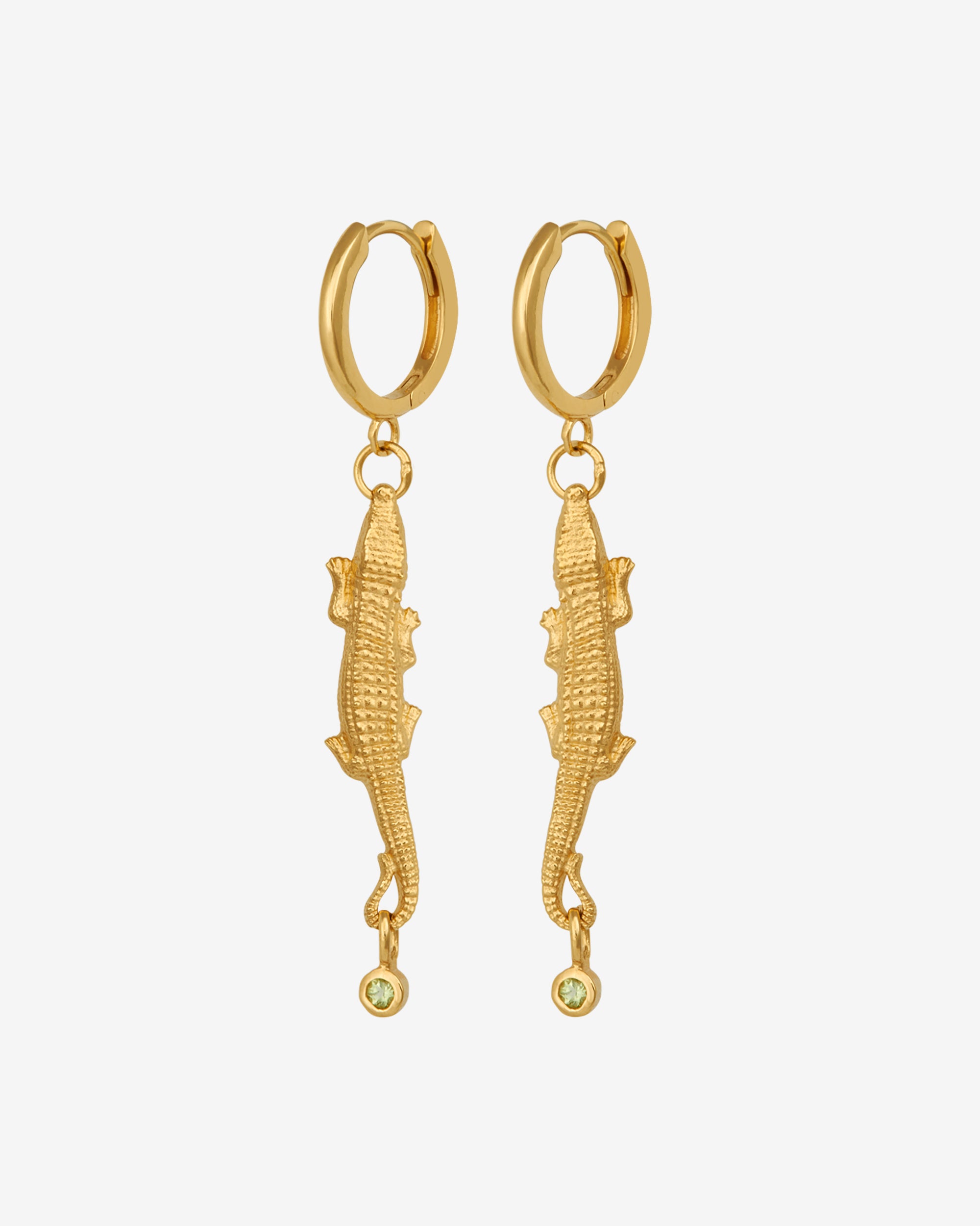Bask Earrings Gold Vermeil