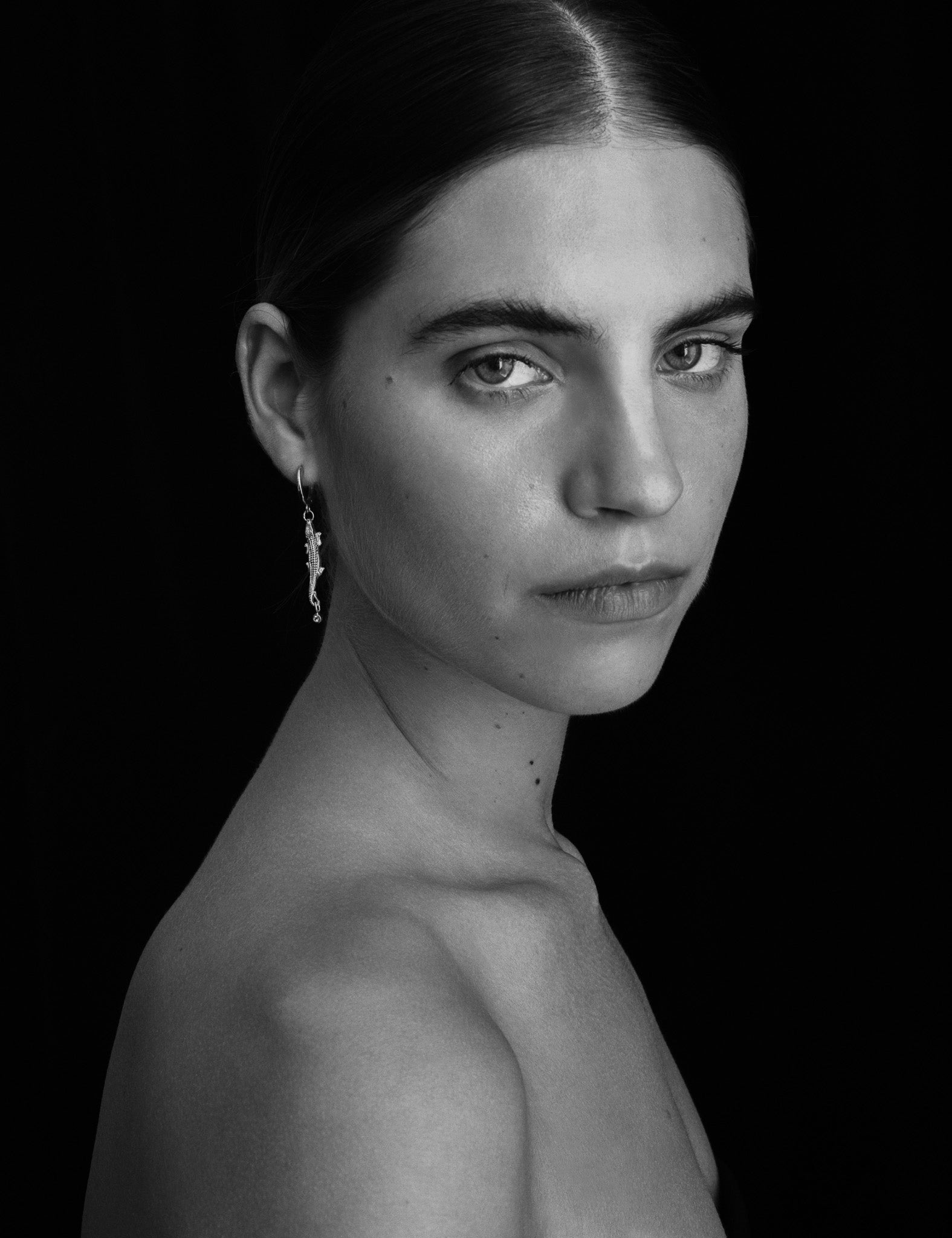 Bask Earrings Silver