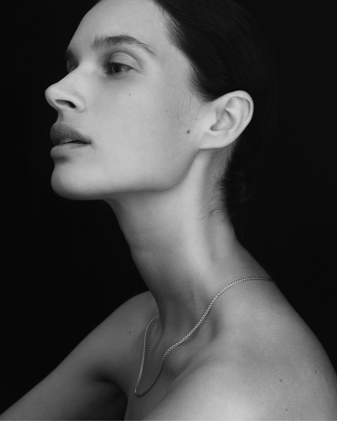 Constantine Chain Necklace Silver