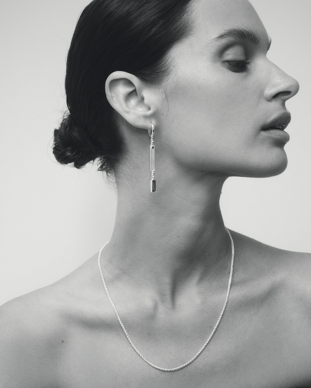 Constantine Chain Necklace Silver