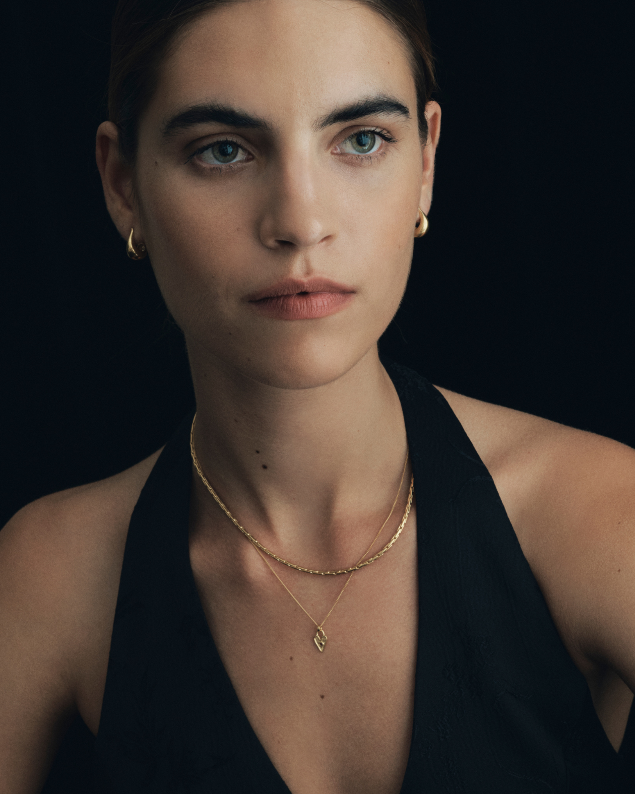 Caria Necklace Small Gold Vermeil