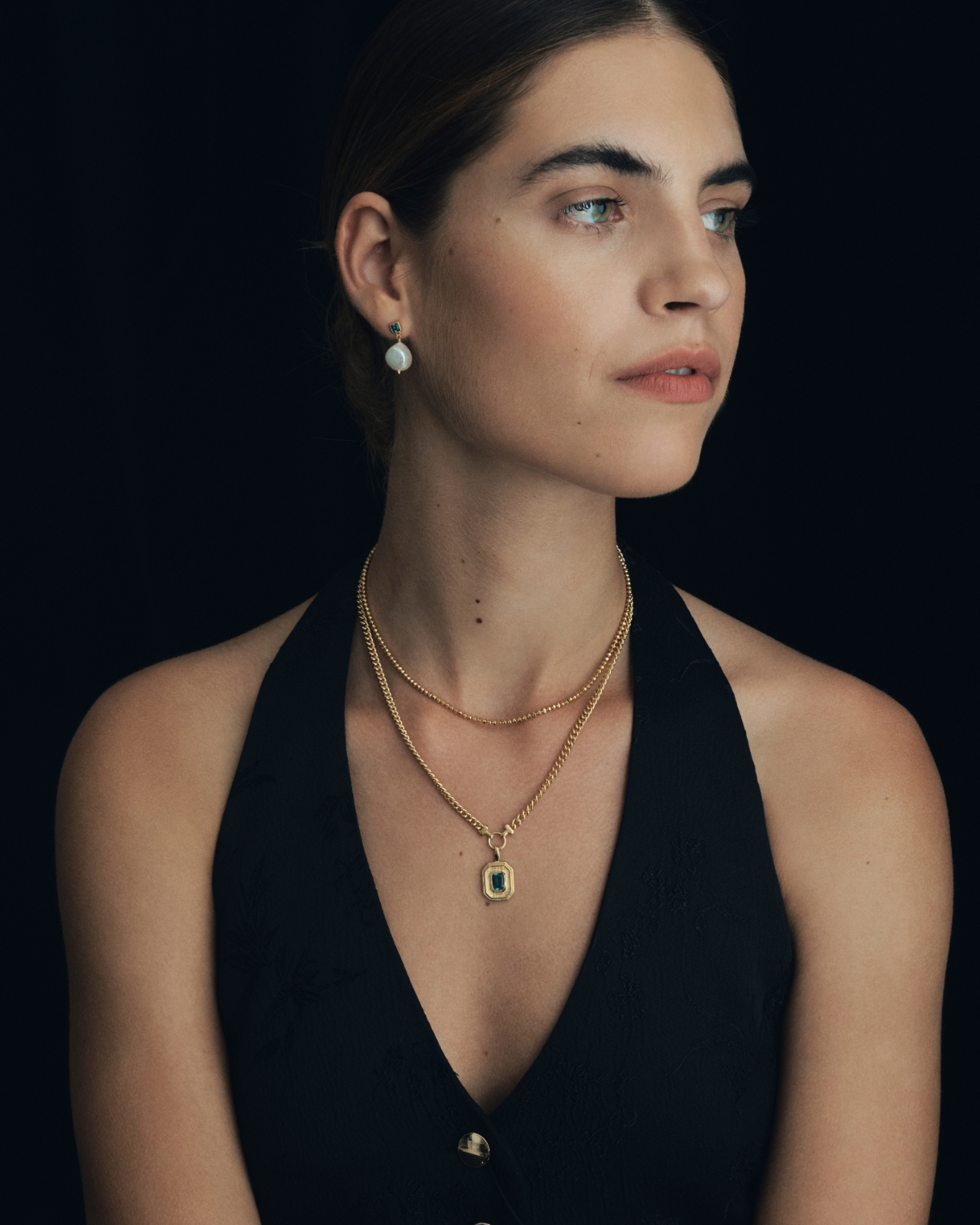 Cassi Necklace Gold Vermeil