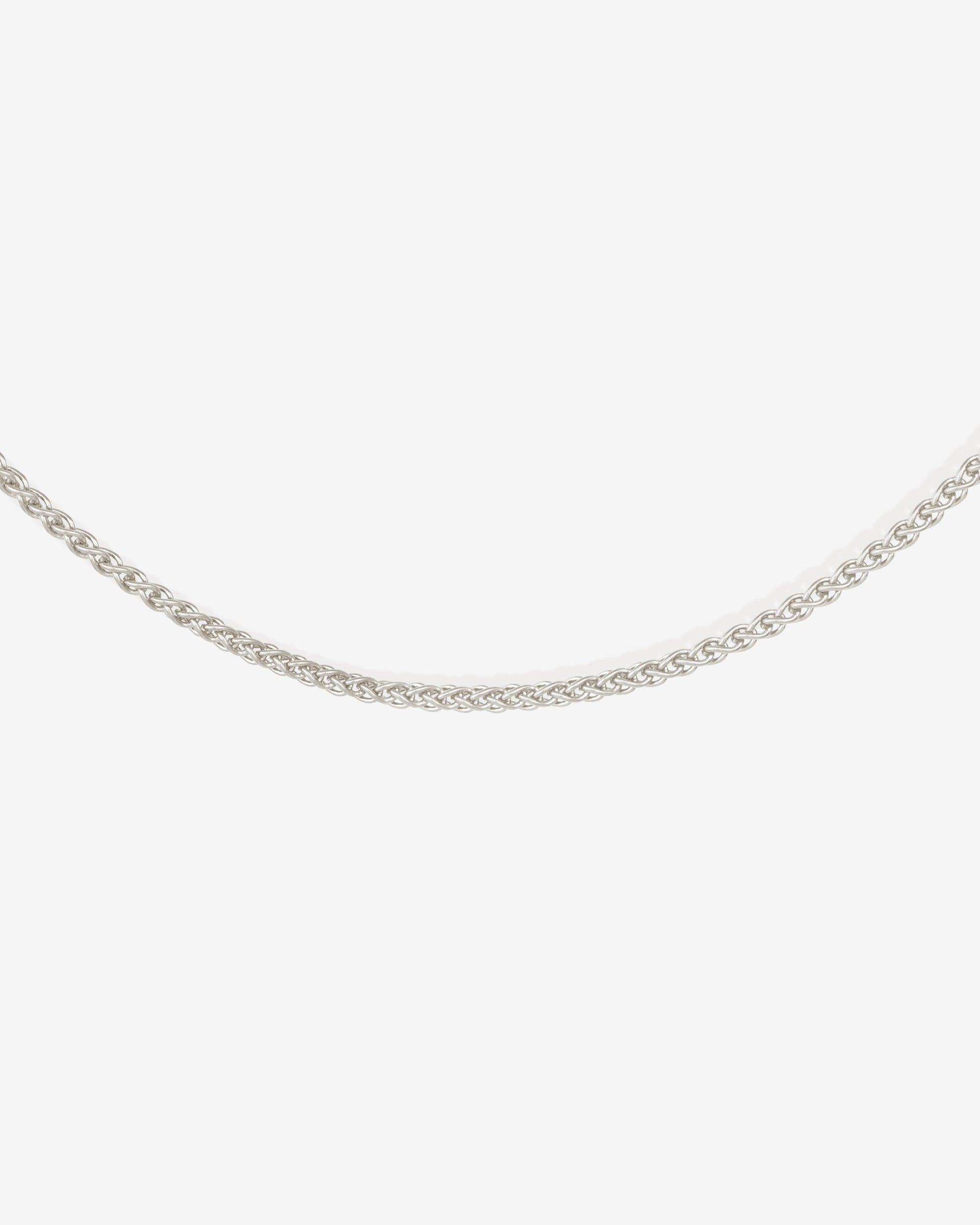 Constantine Chain Necklace Silver