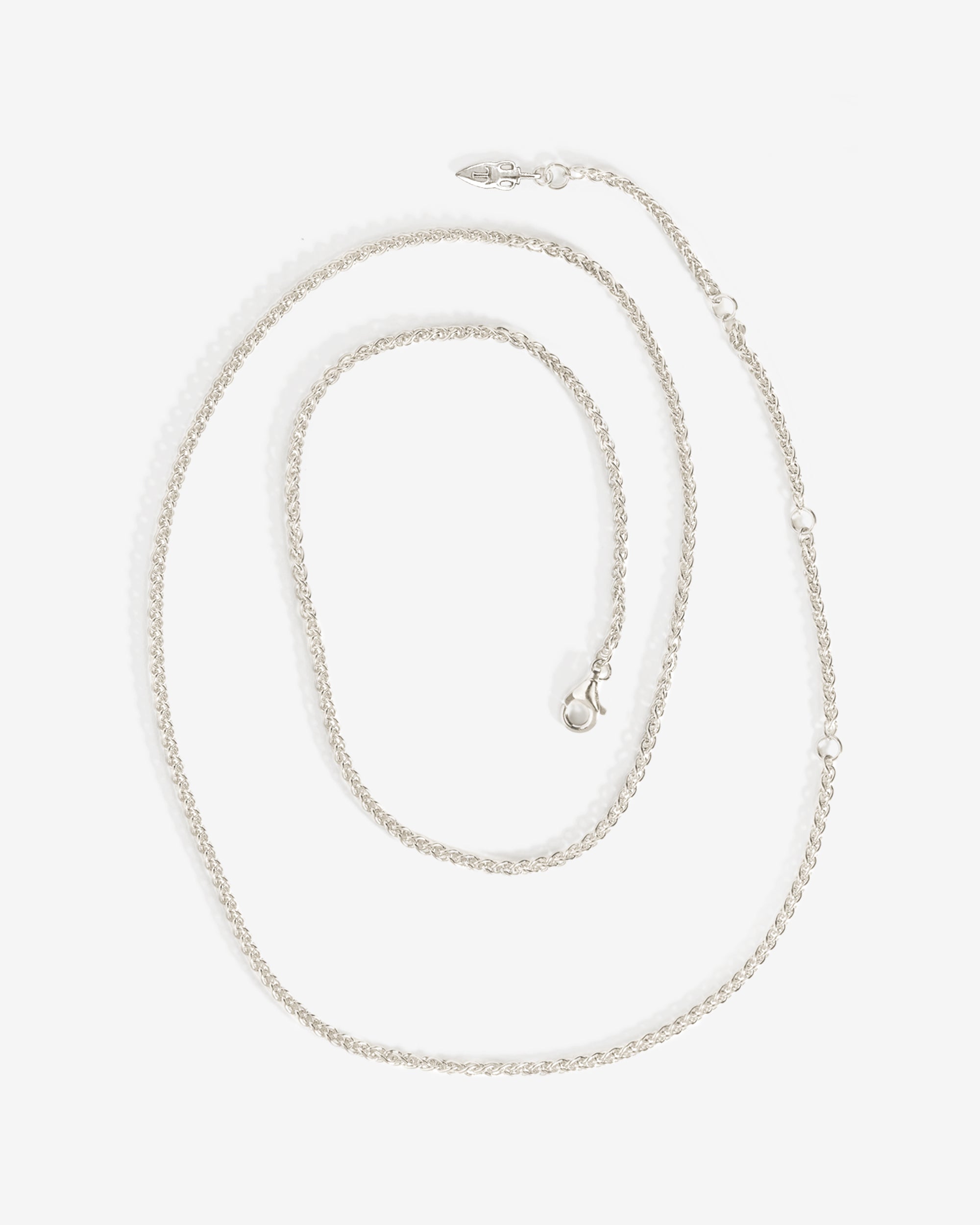 Constantine Chain Necklace Silver