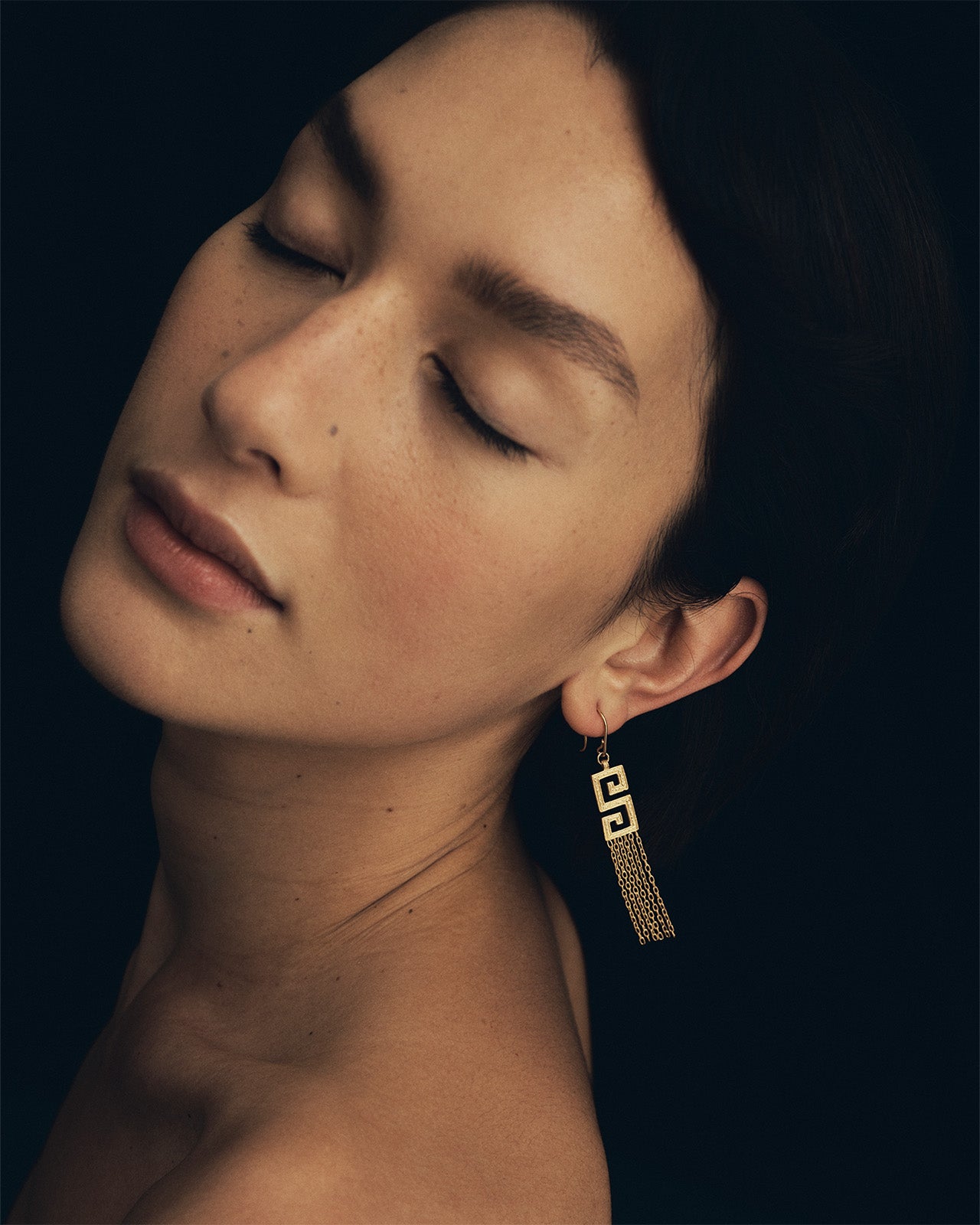 Delphi Earrings Gold Vermeil
