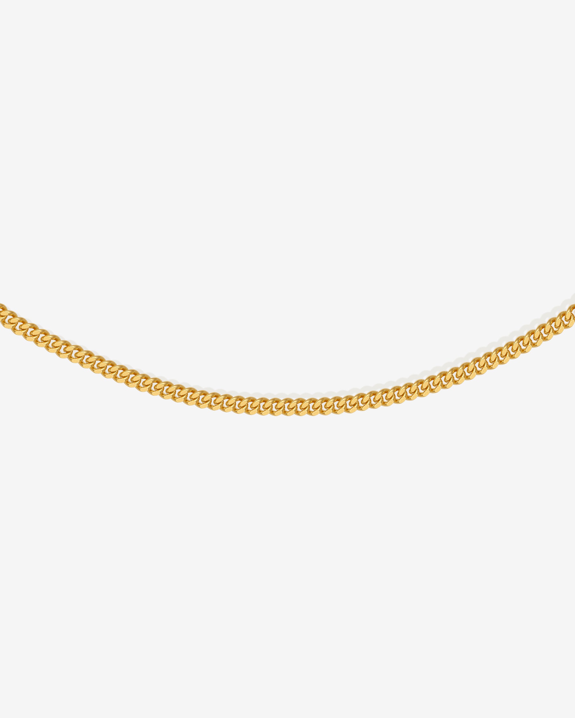 Damon Chain 2.4mm Gold Vermeil
