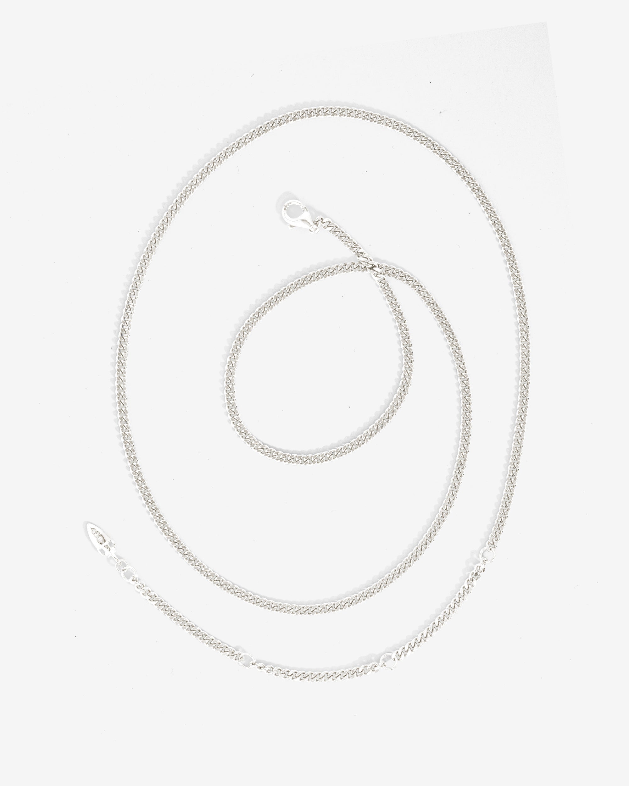 Damon Chain 2.4mm Silver