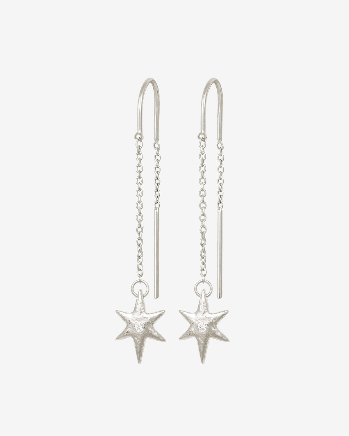 Electra Earrings Silver set with zircon