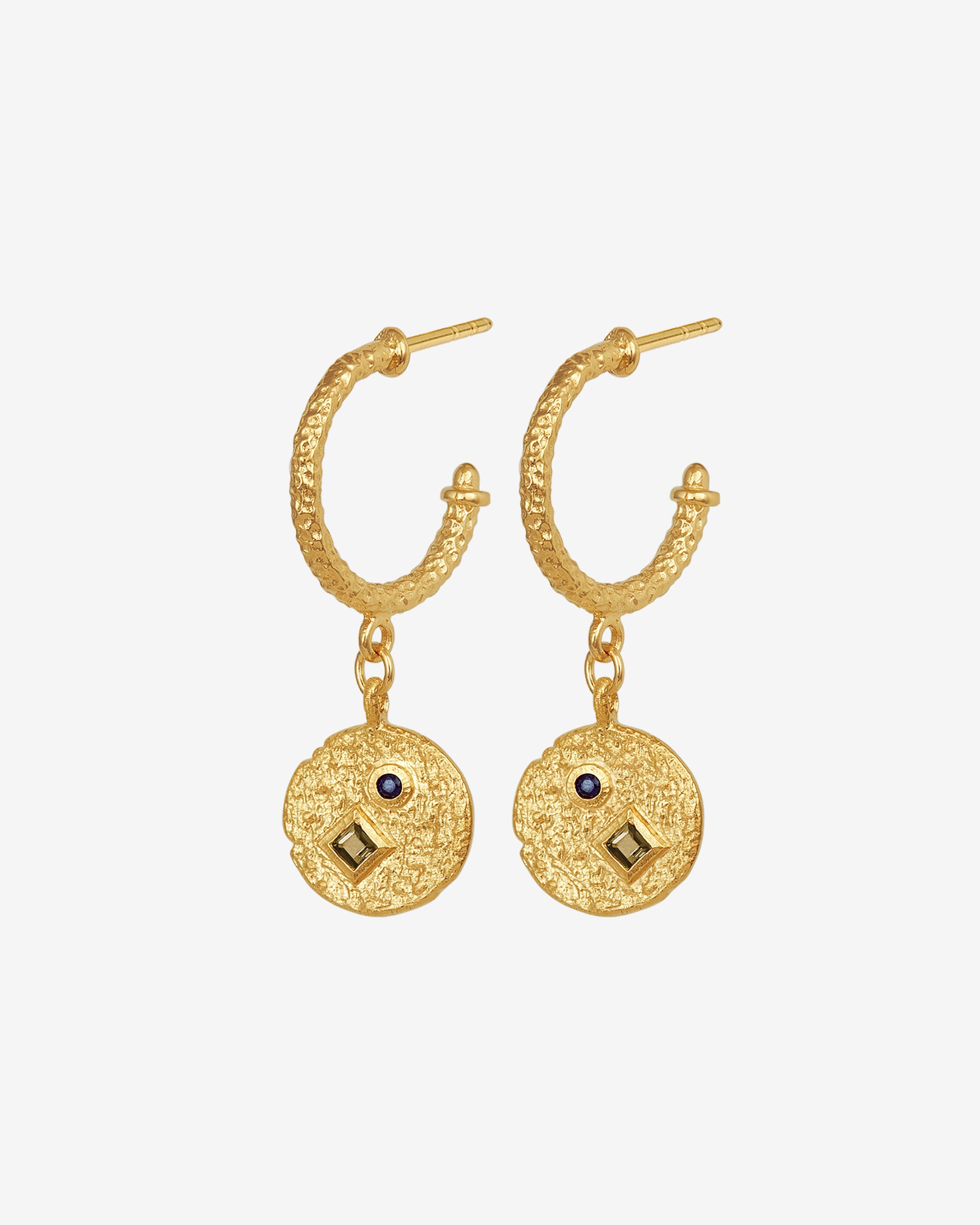 Etna Earrings Gold Vermeil
