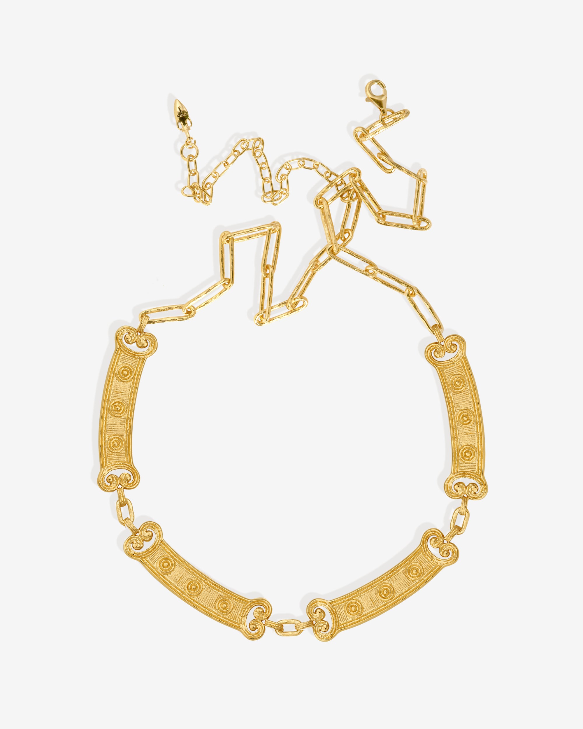 Etruscan Necklace Gold Vermeil