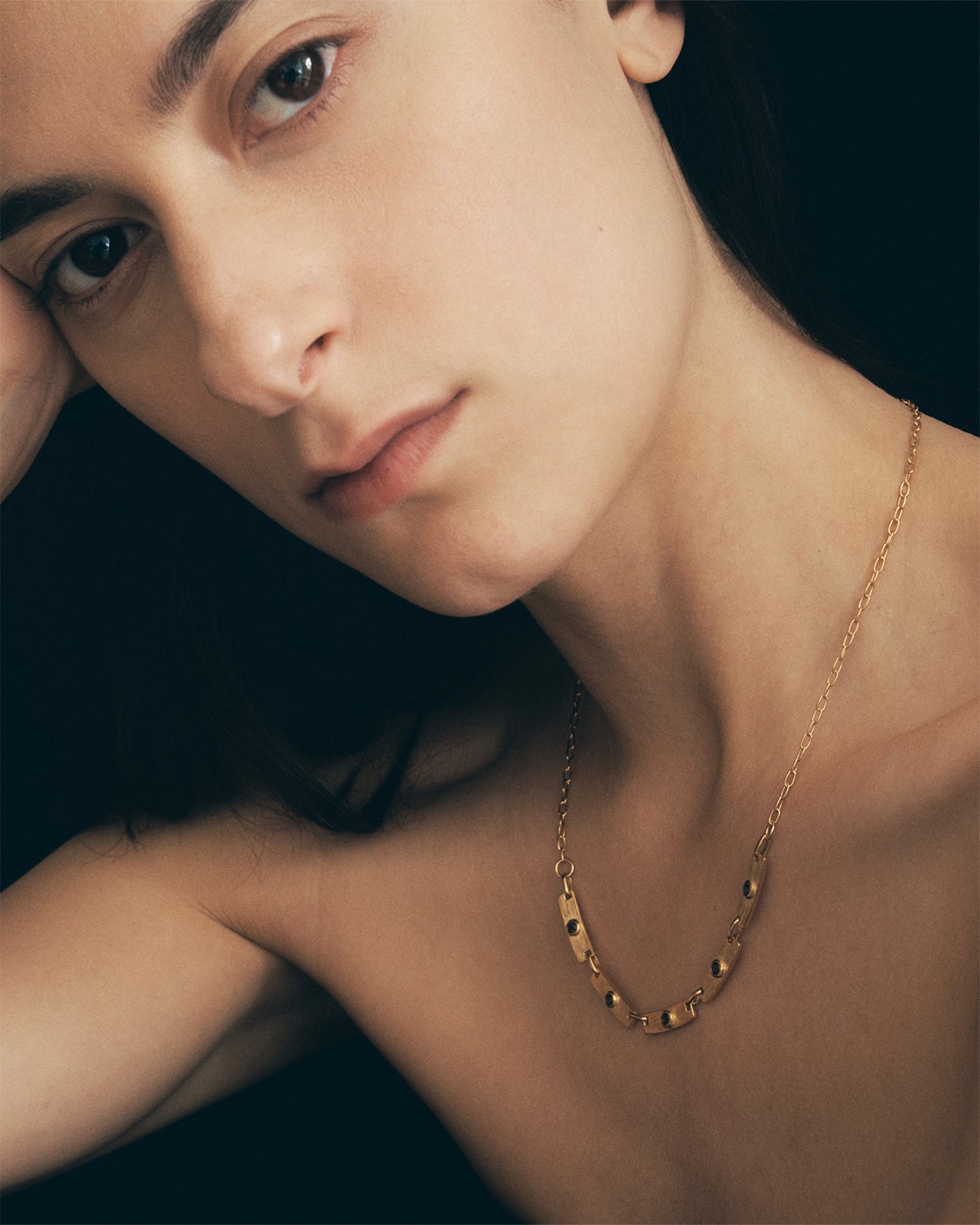 Flow Necklace Gold Vermeil