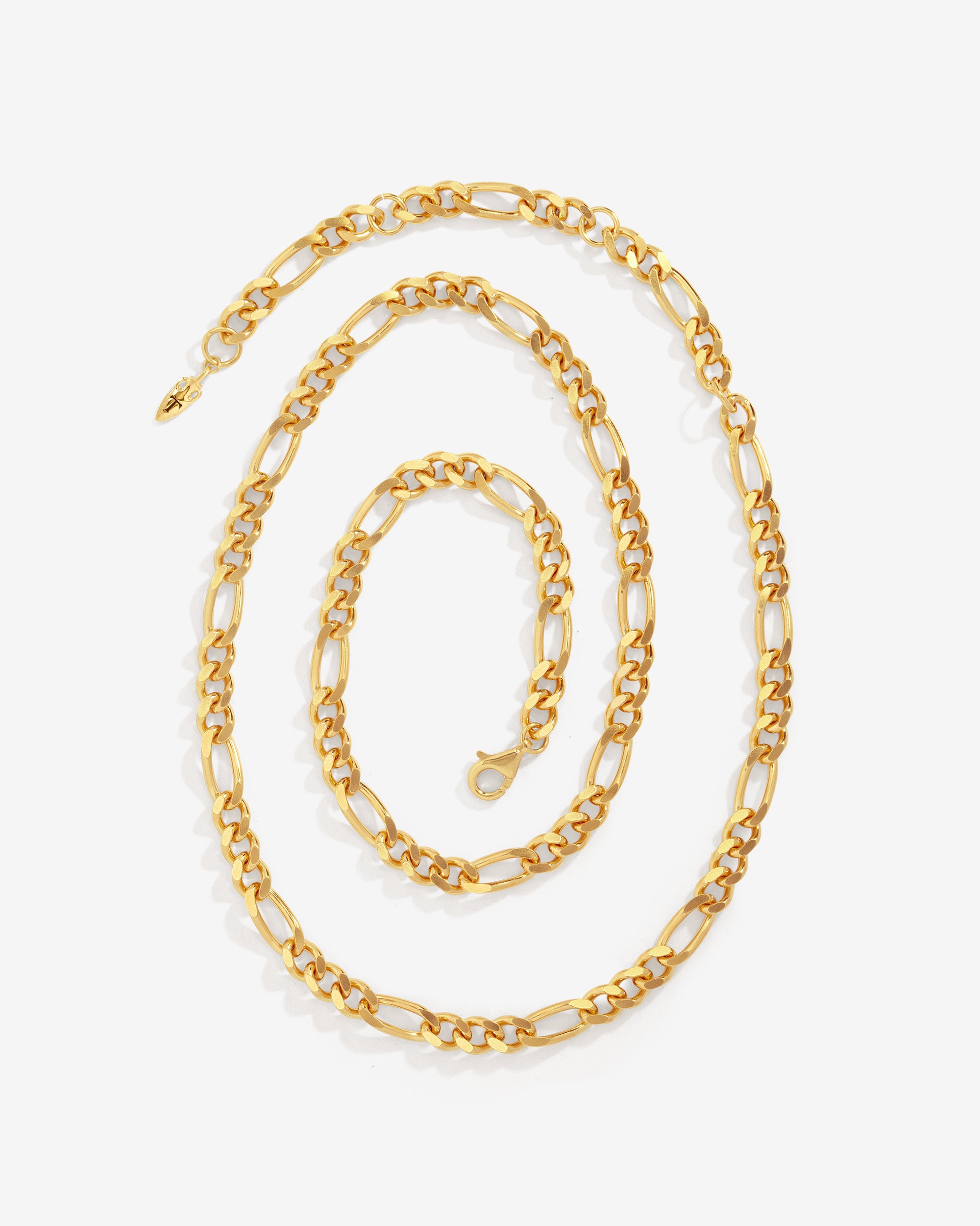 Figaro Chain 5.5mm Gold Vermeil
