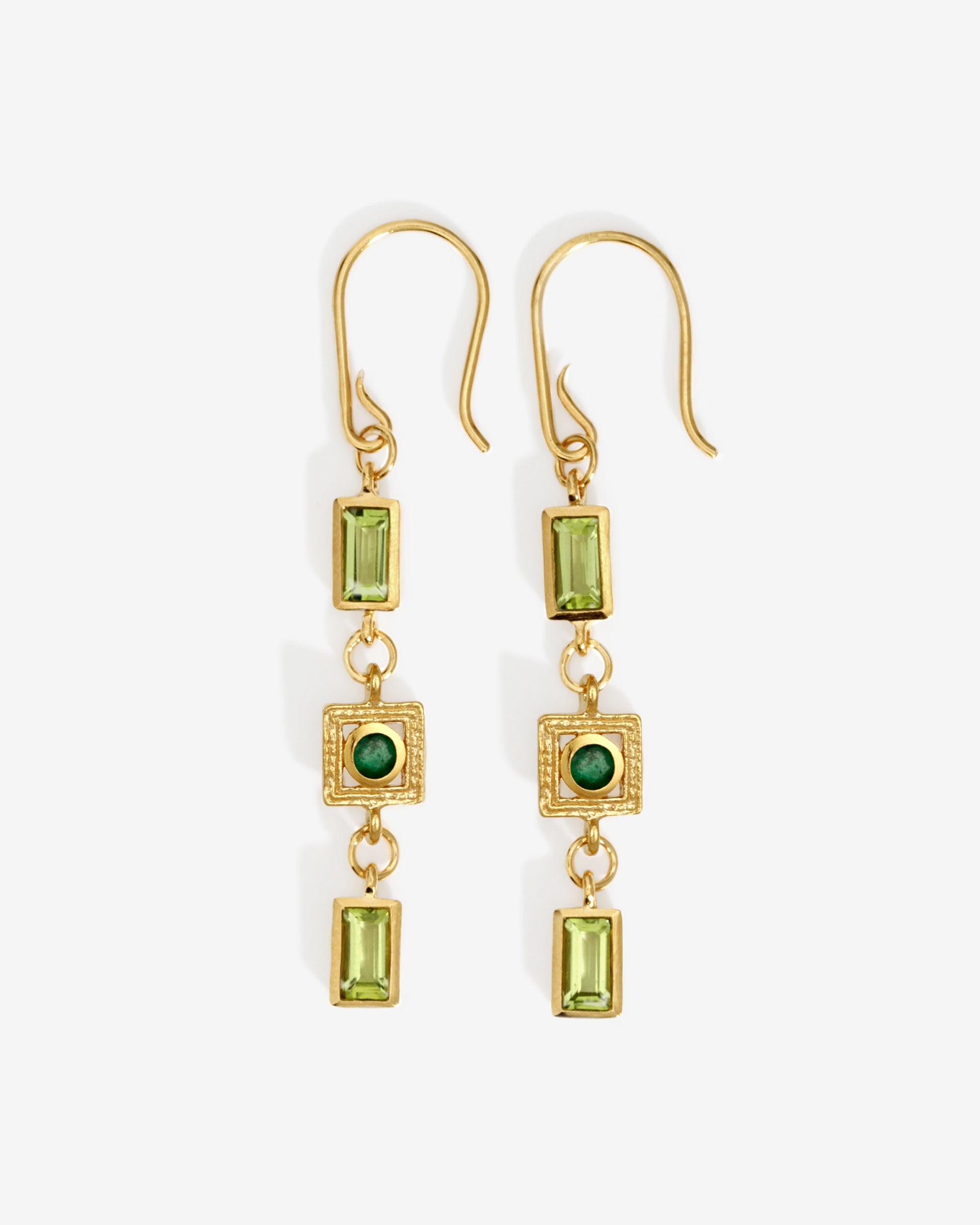 Florence Earrings Gold Vermeil