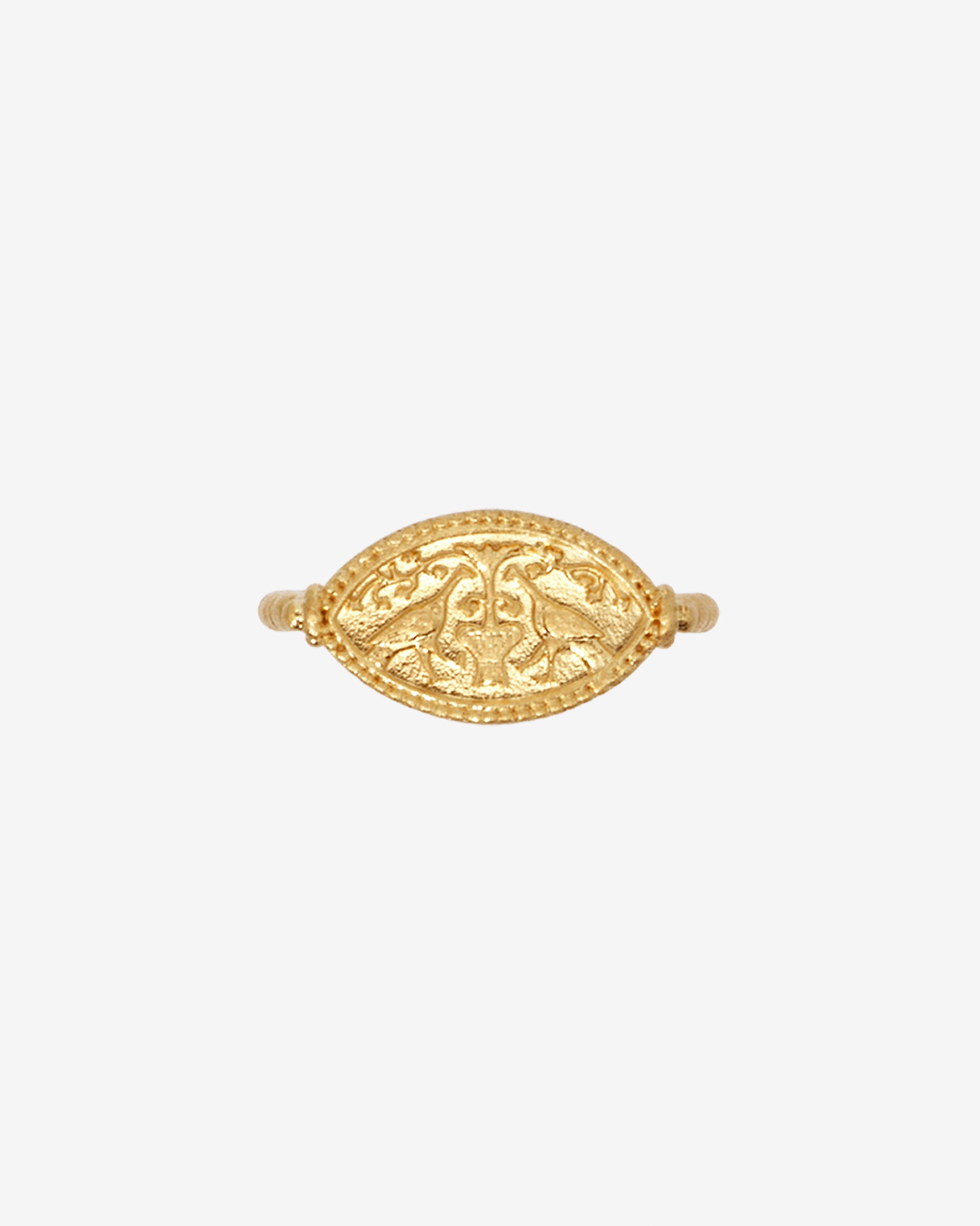 Gaia Ring Gold Vermeil