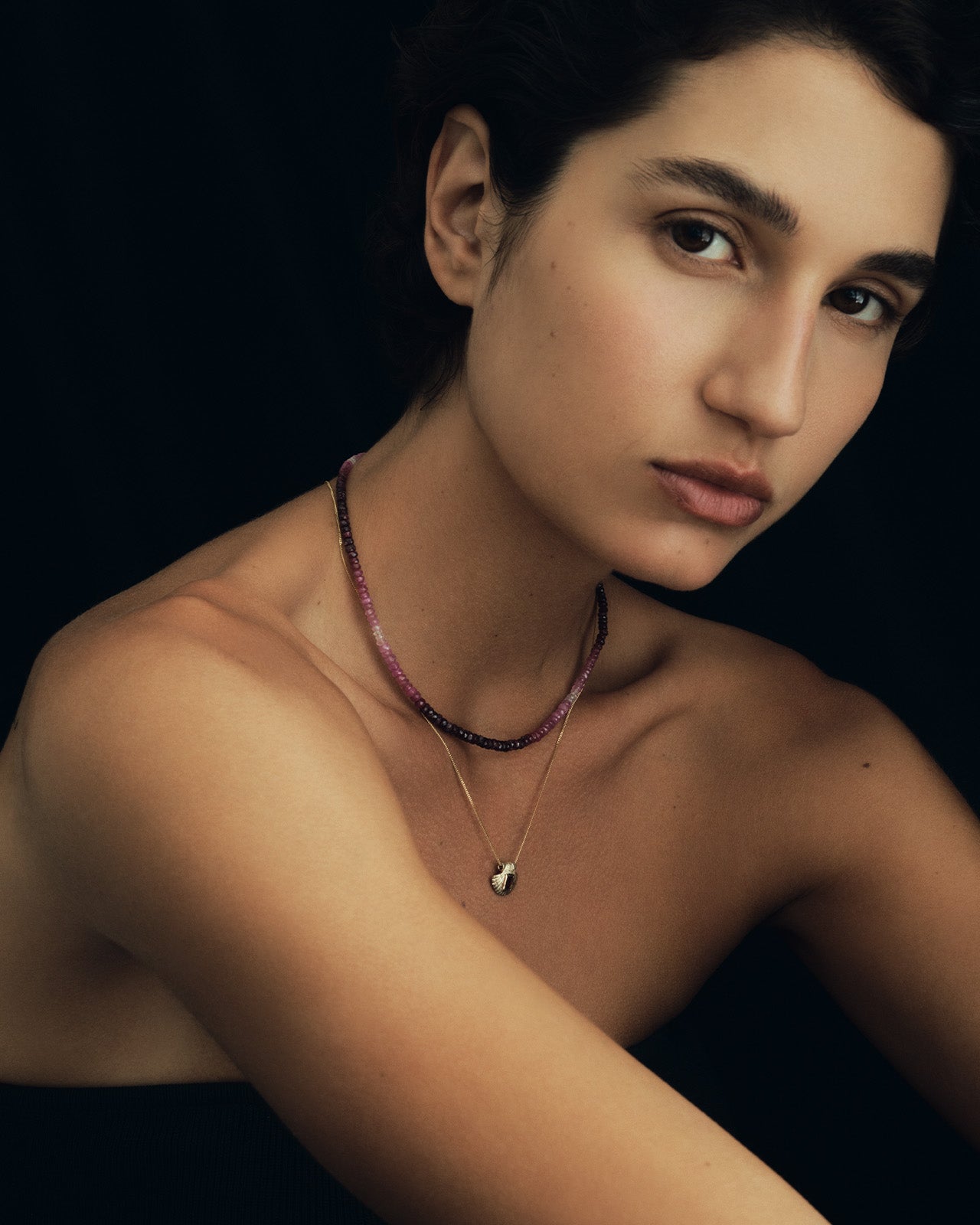 Hali Necklace Solid Gold