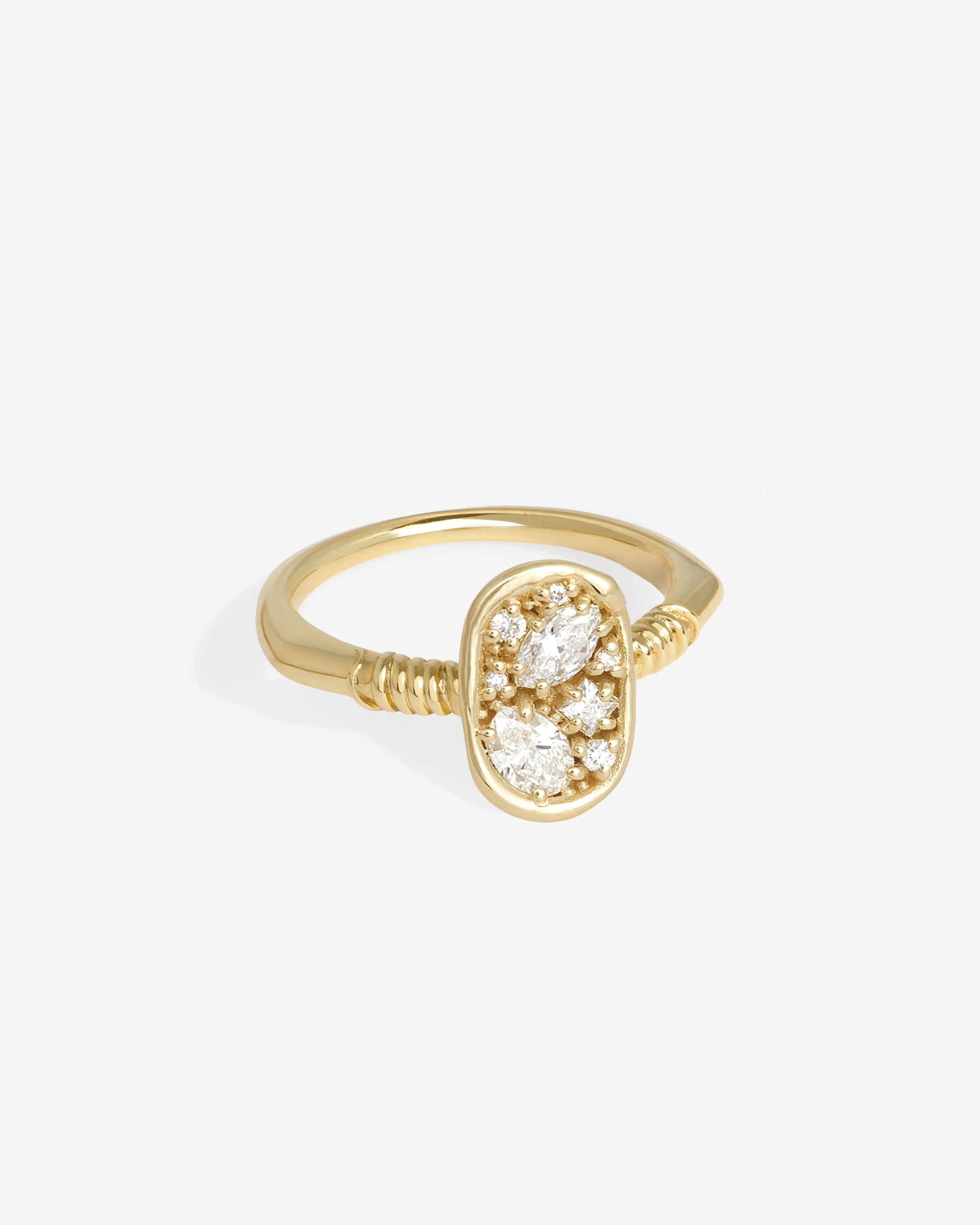 Illume Ring Diamond Solid Gold