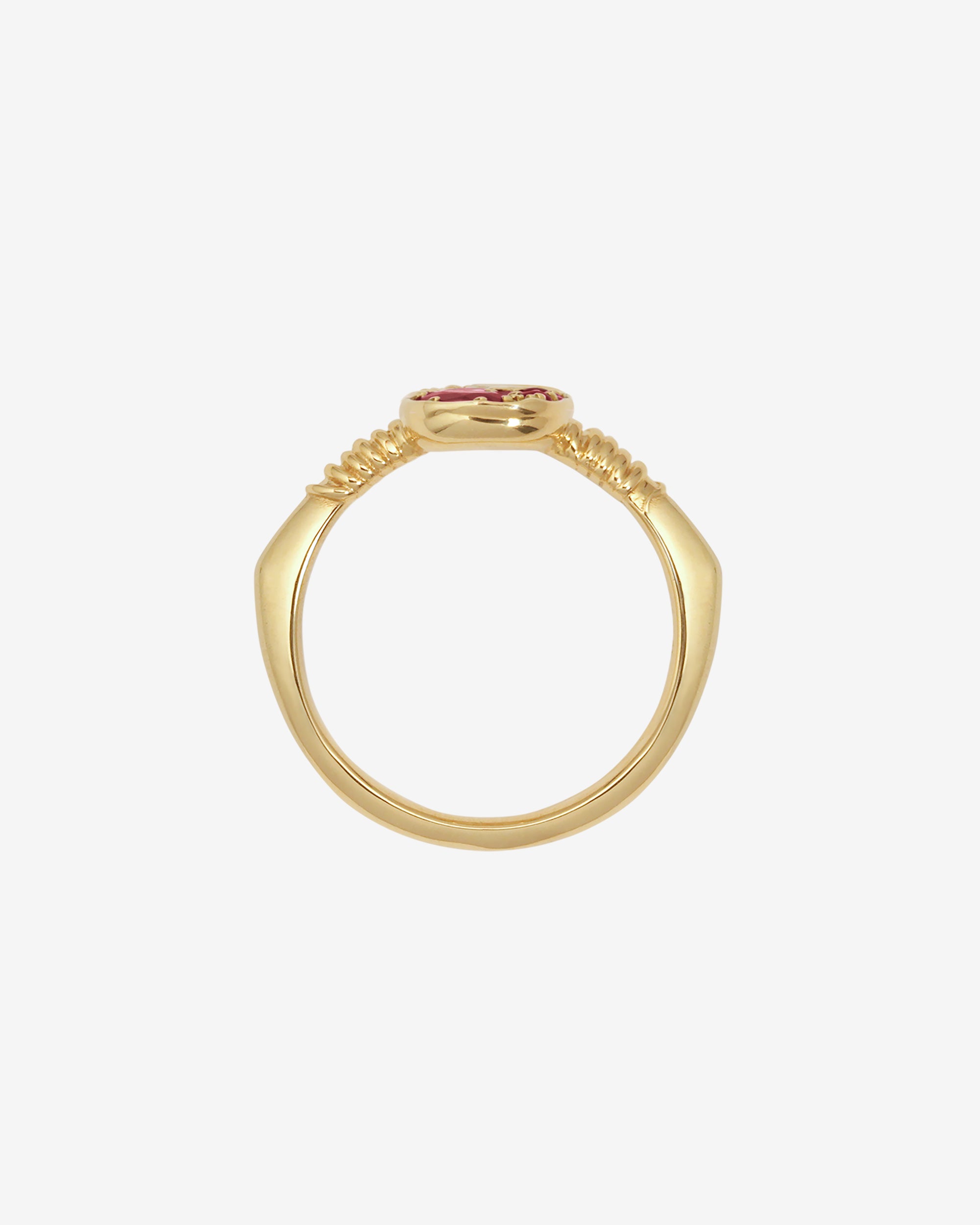 Illume Ring Ruby Solid Gold