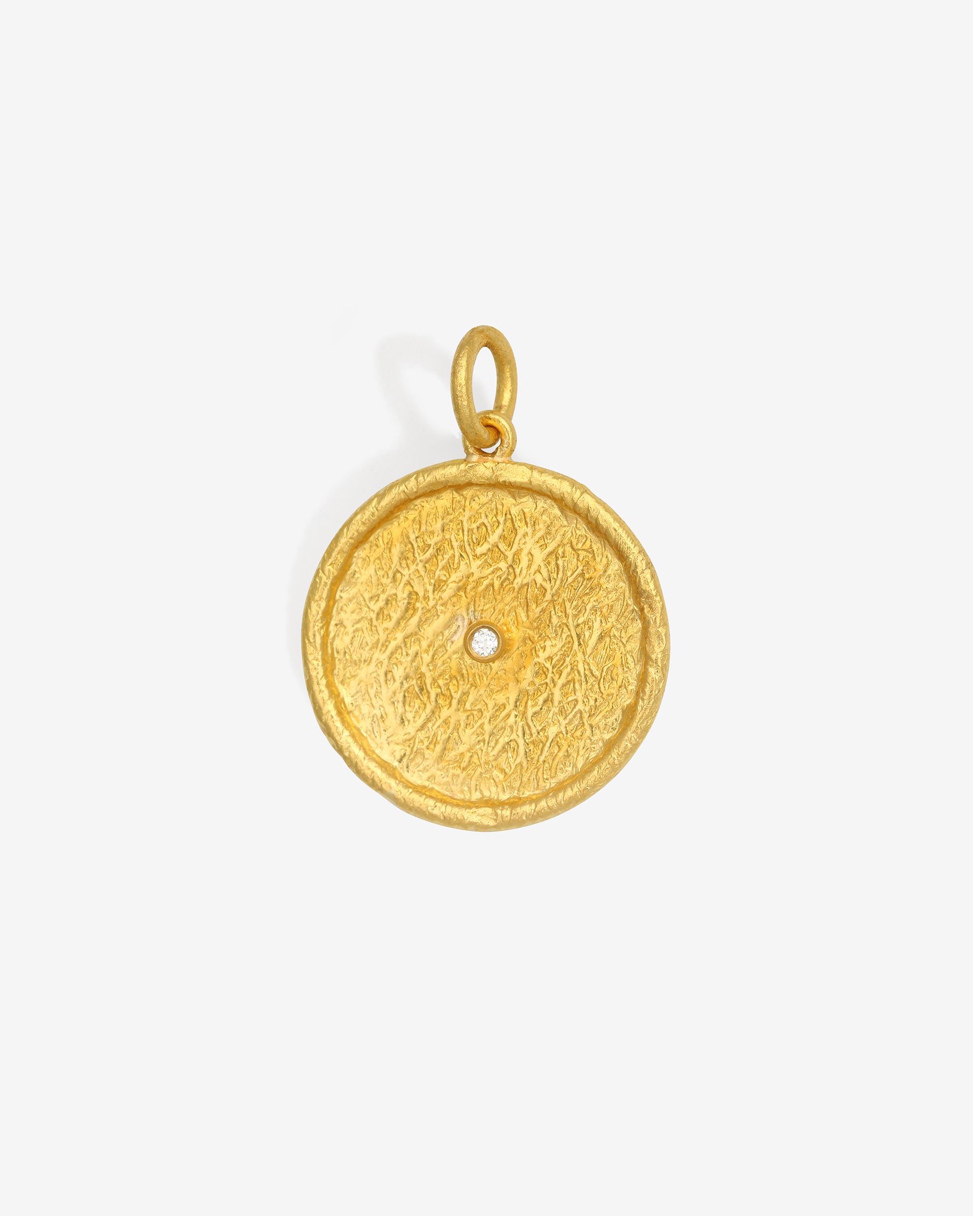 Ishtar Pendant Diamond Solid Gold