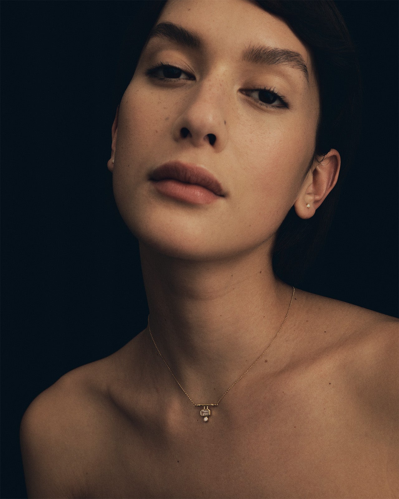 Joy Necklace Rose Quartz Gold Vermeil