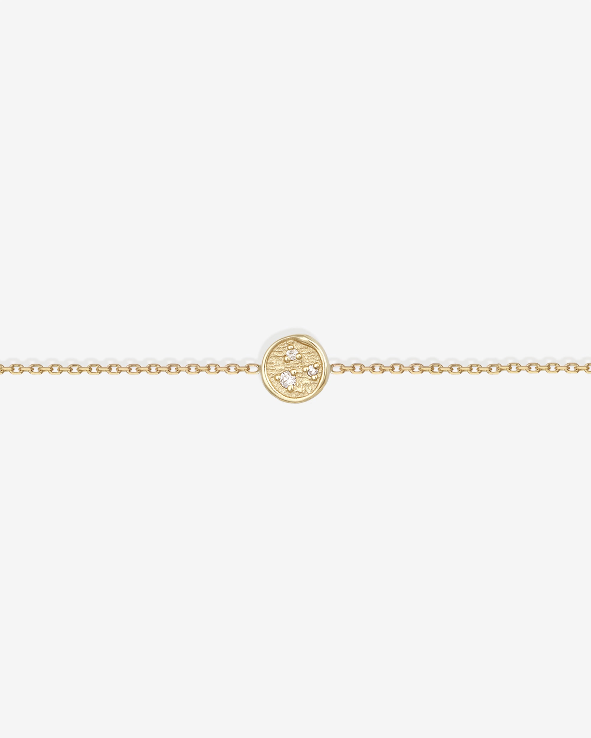 Kasia Coin Bracelet Diamond Solid Gold