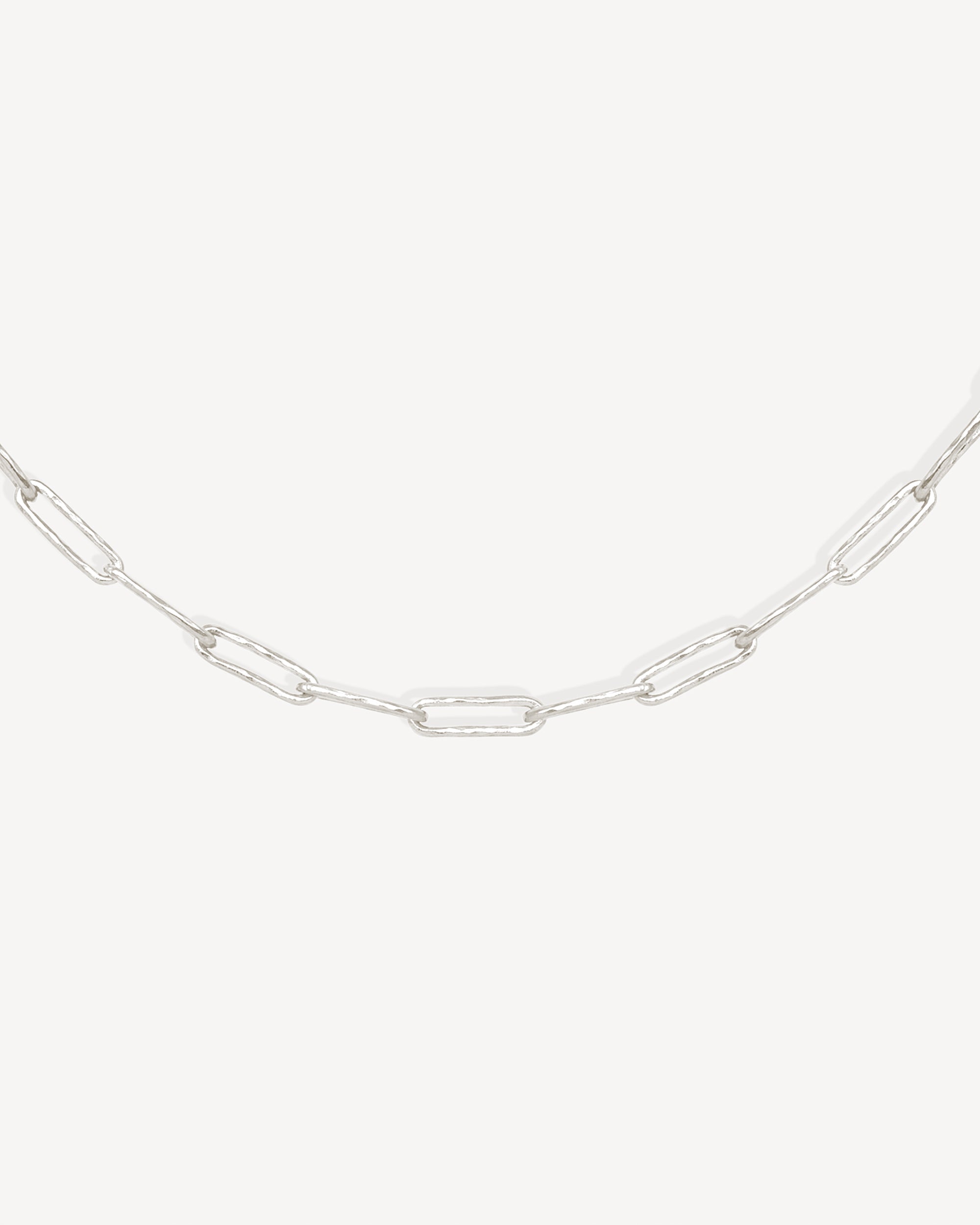 Kiya Chain Necklace Silver