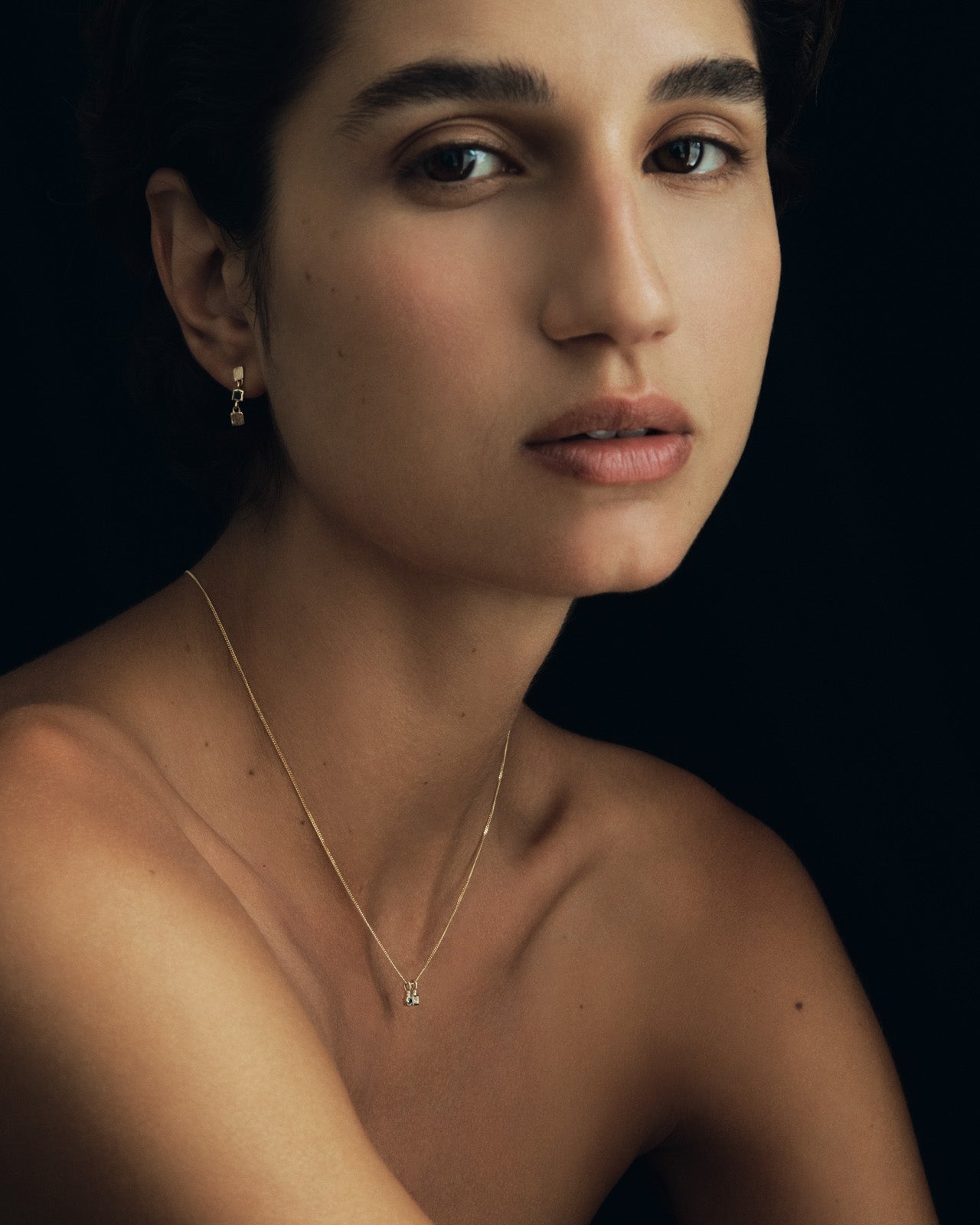 Lenci Necklace Sapphire Solid Gold