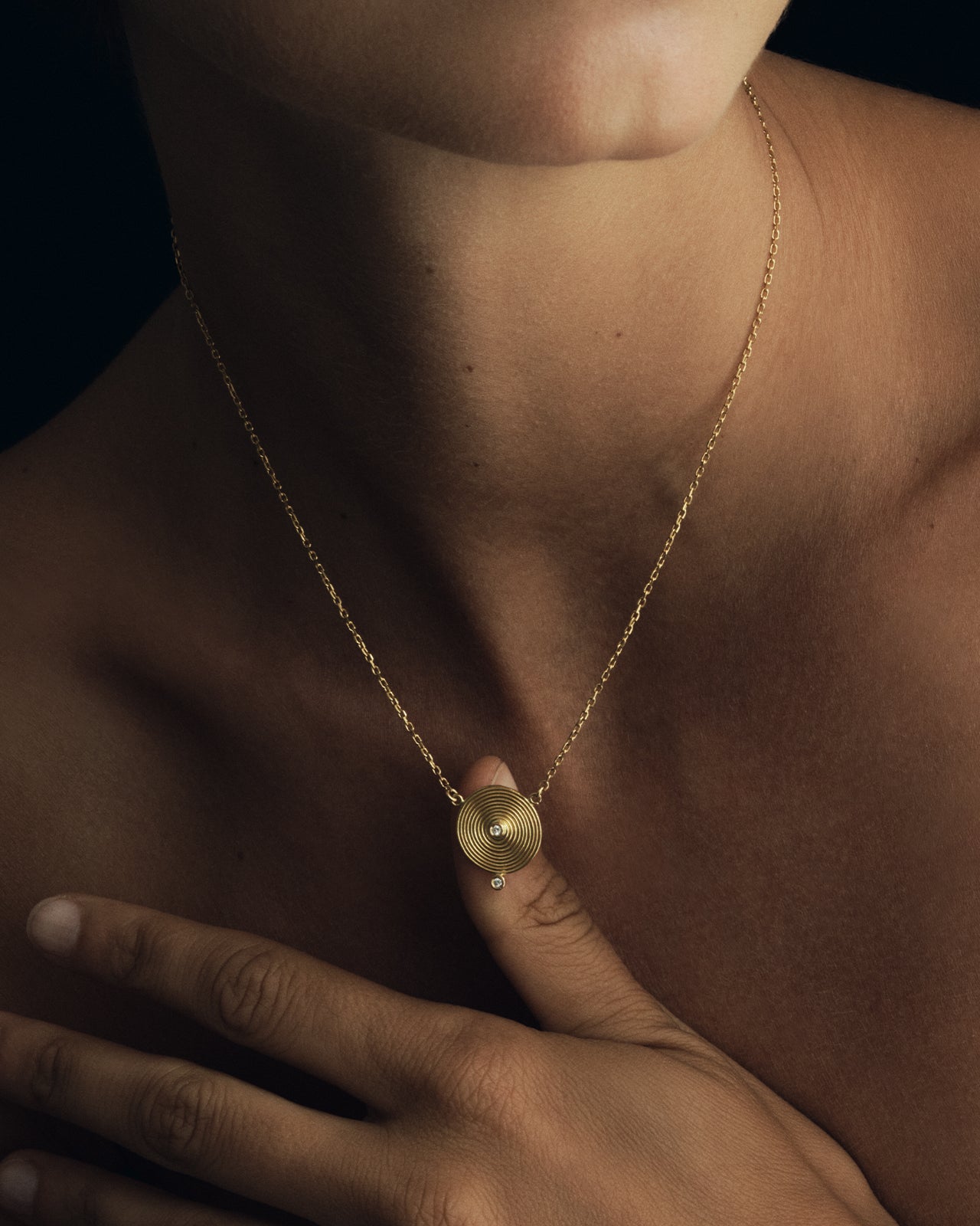 Lydia Necklace Solid Gold