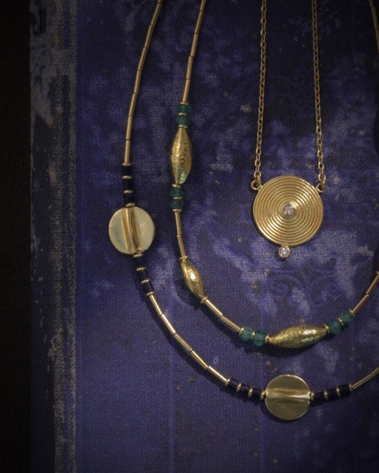 Lydia Necklace Solid Gold