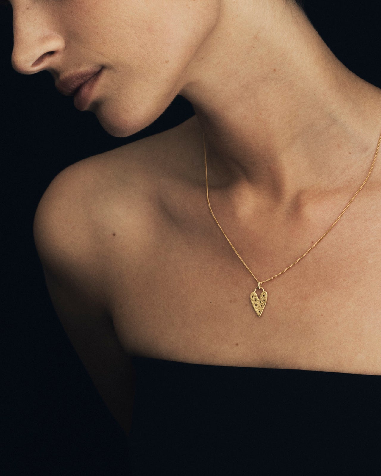 Lover Necklace Gold Vermeil