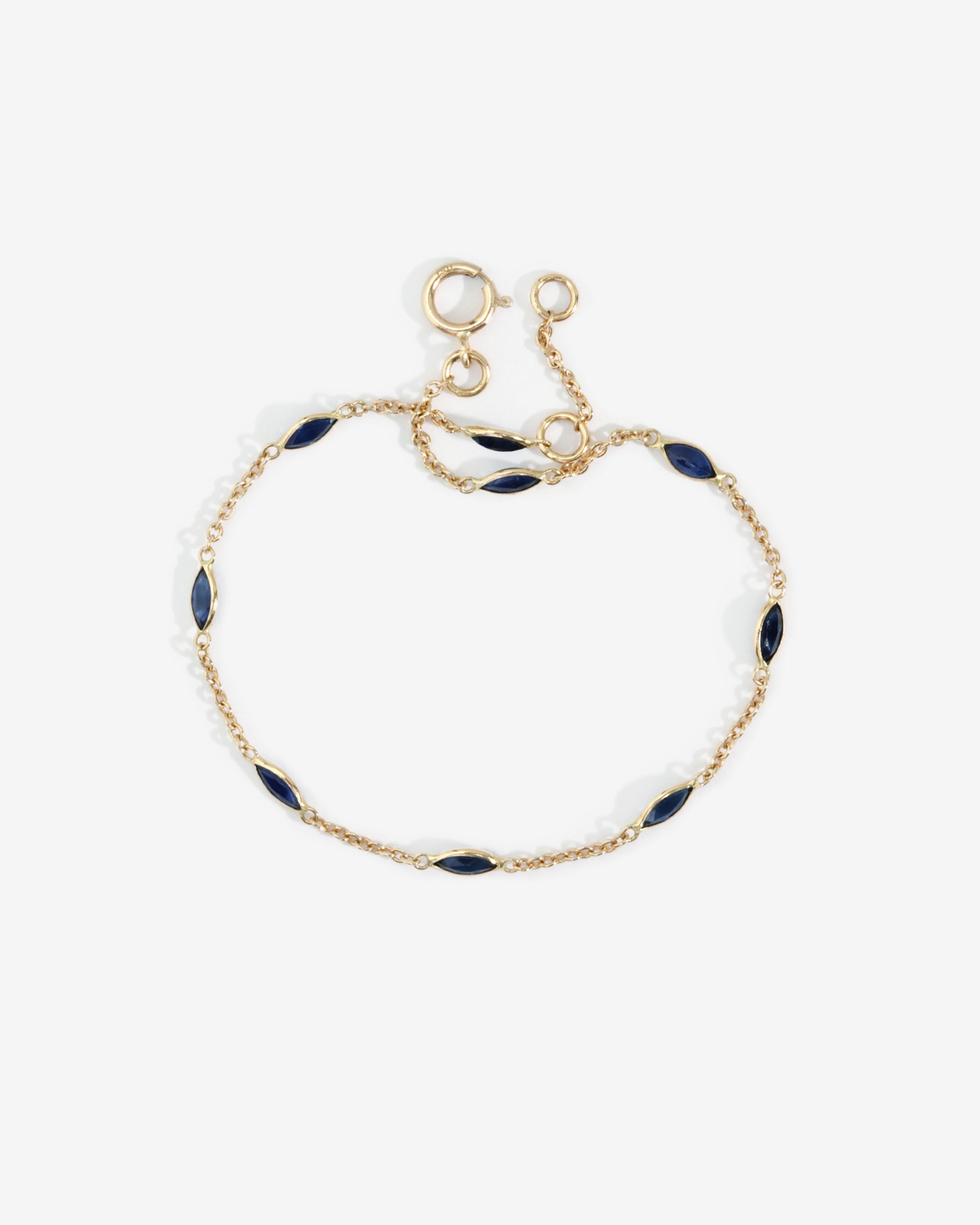 Lucia Marquise Bracelet Solid Gold
