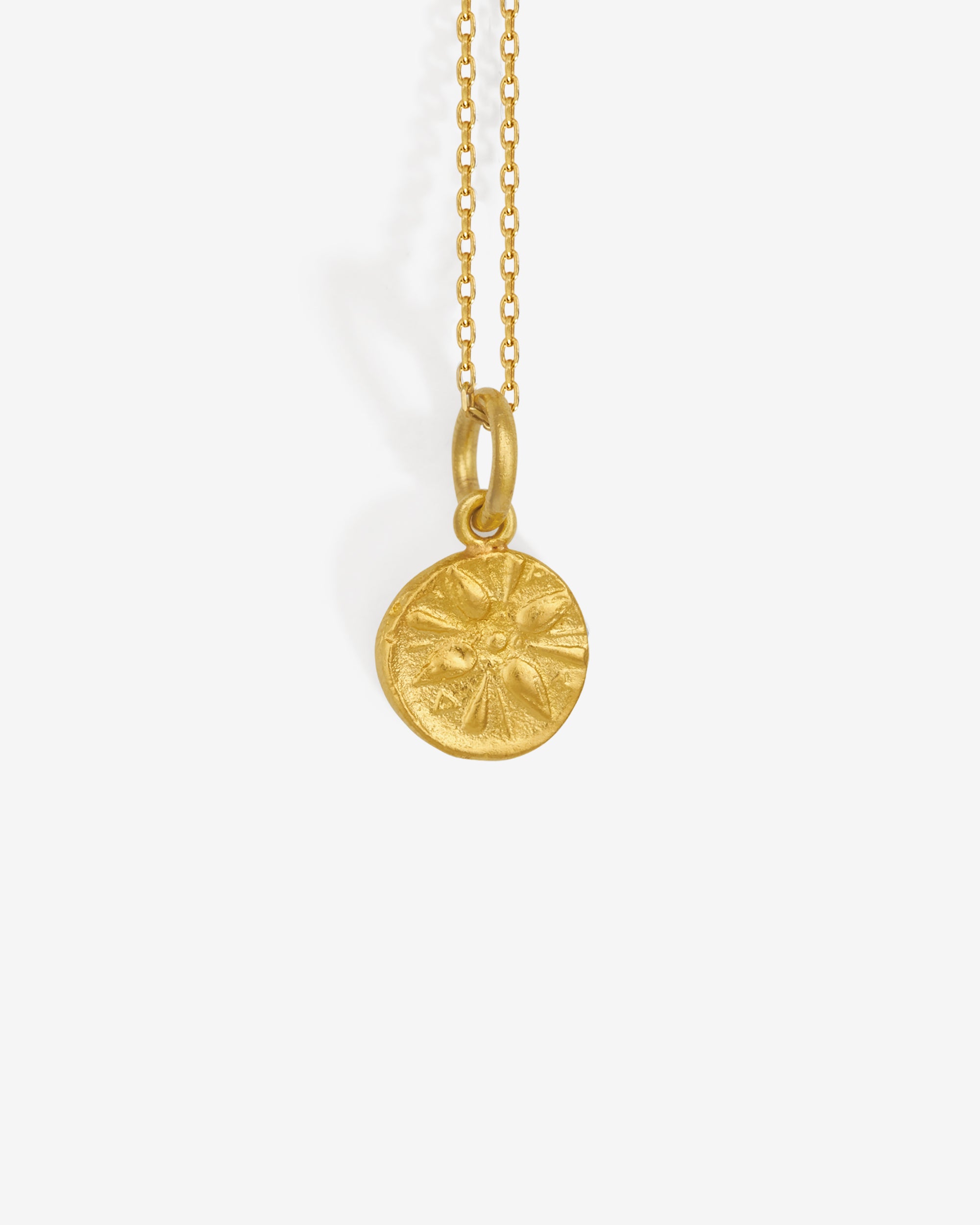 Macedon Coin Necklace Solid Gold