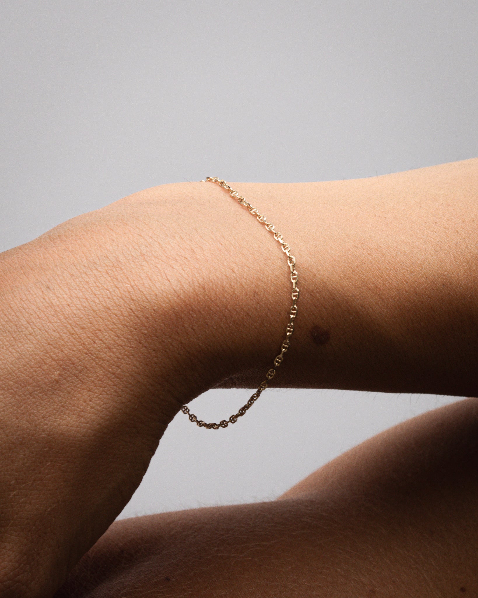 Mariner Bracelet 2.2mm Solid Gold