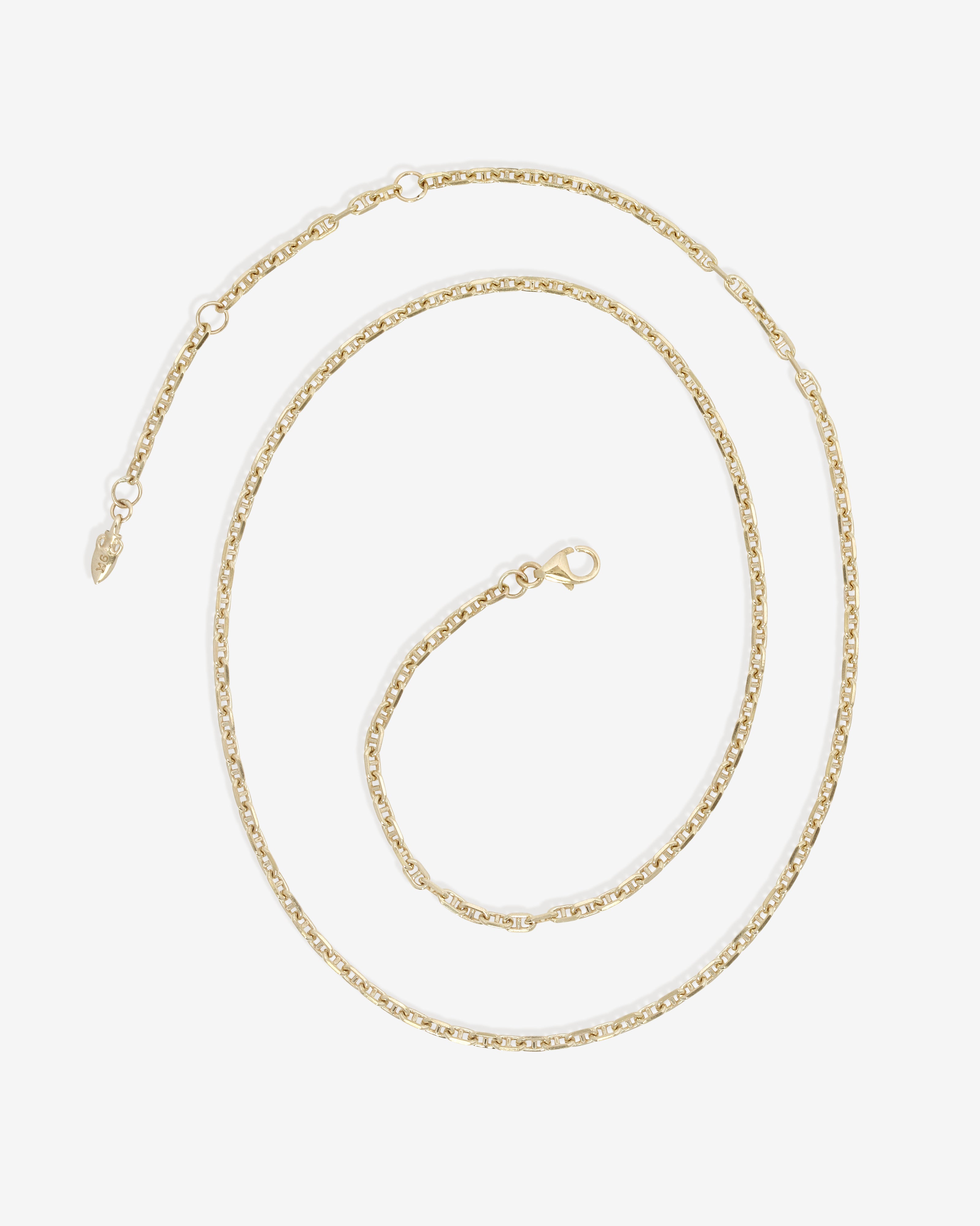 Mariner Chain 2.2mm Solid Gold