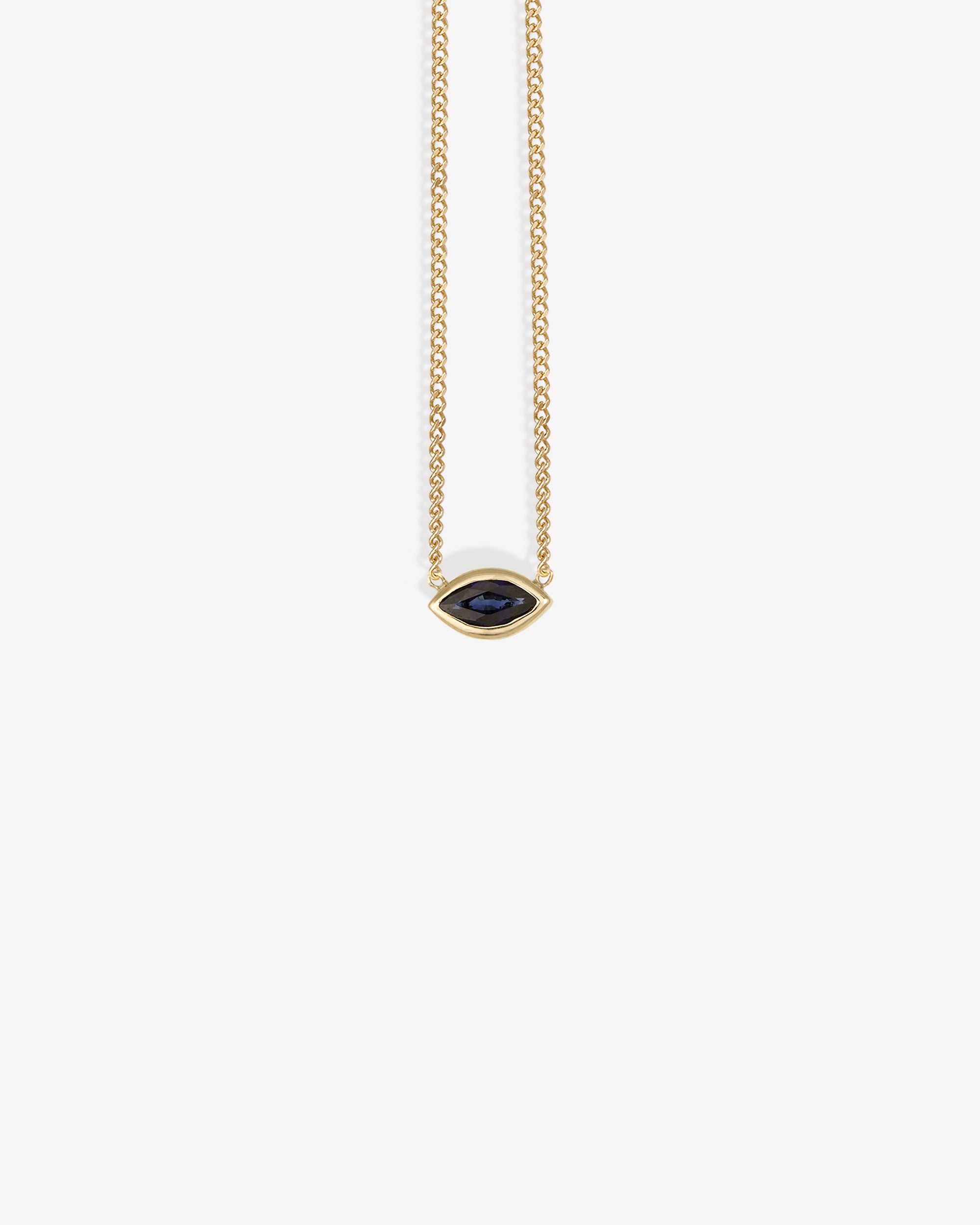 Marquise Necklace Solid Gold